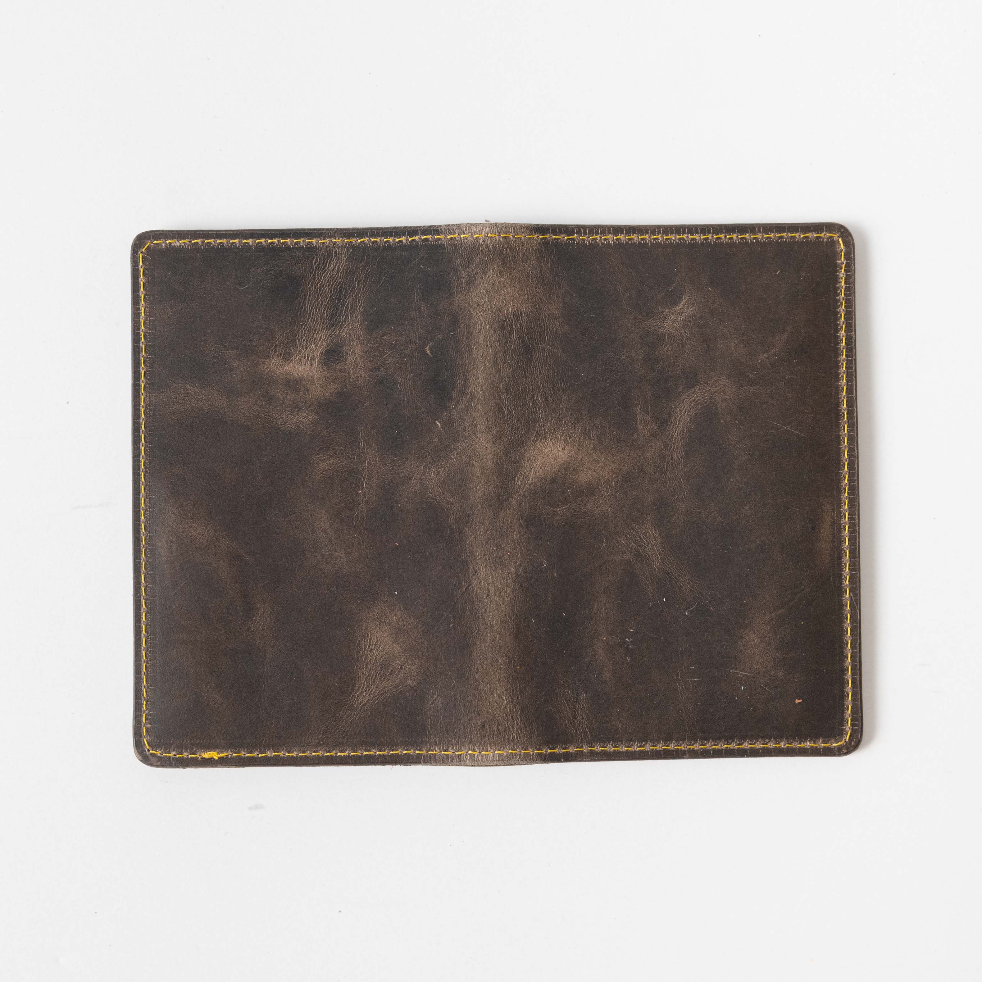 Storm Grey Passport Wallet