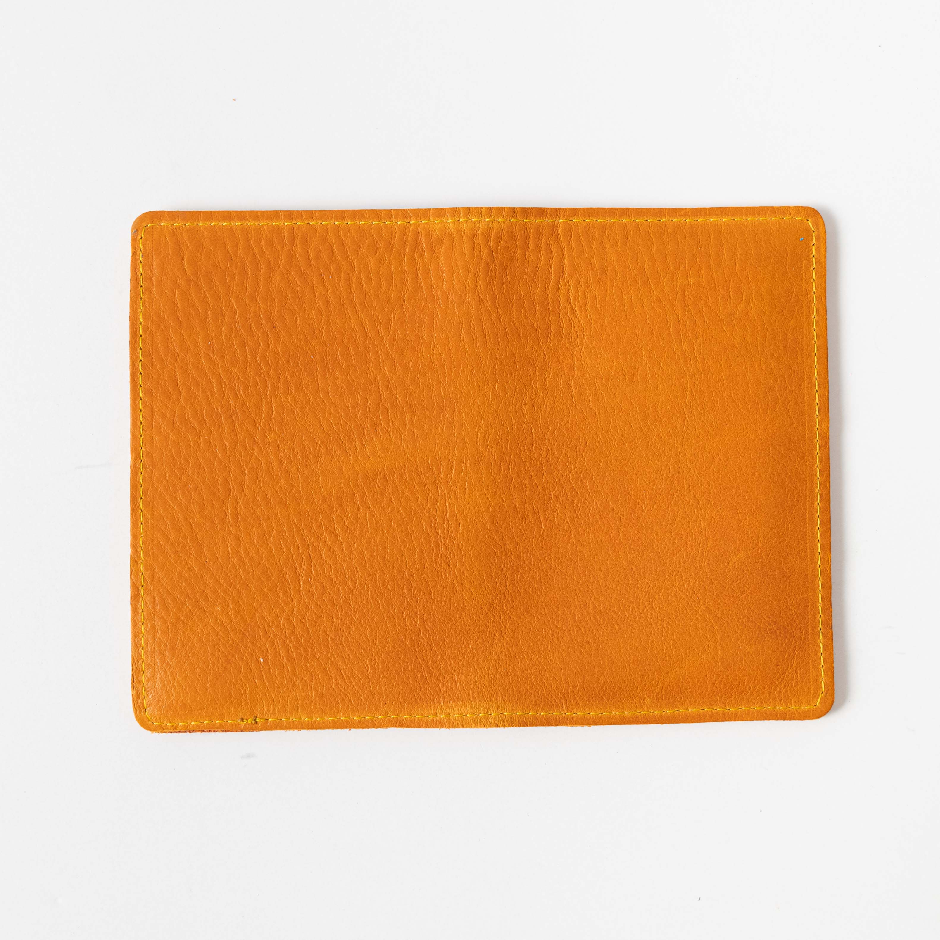 Orange Cypress Passport Wallet