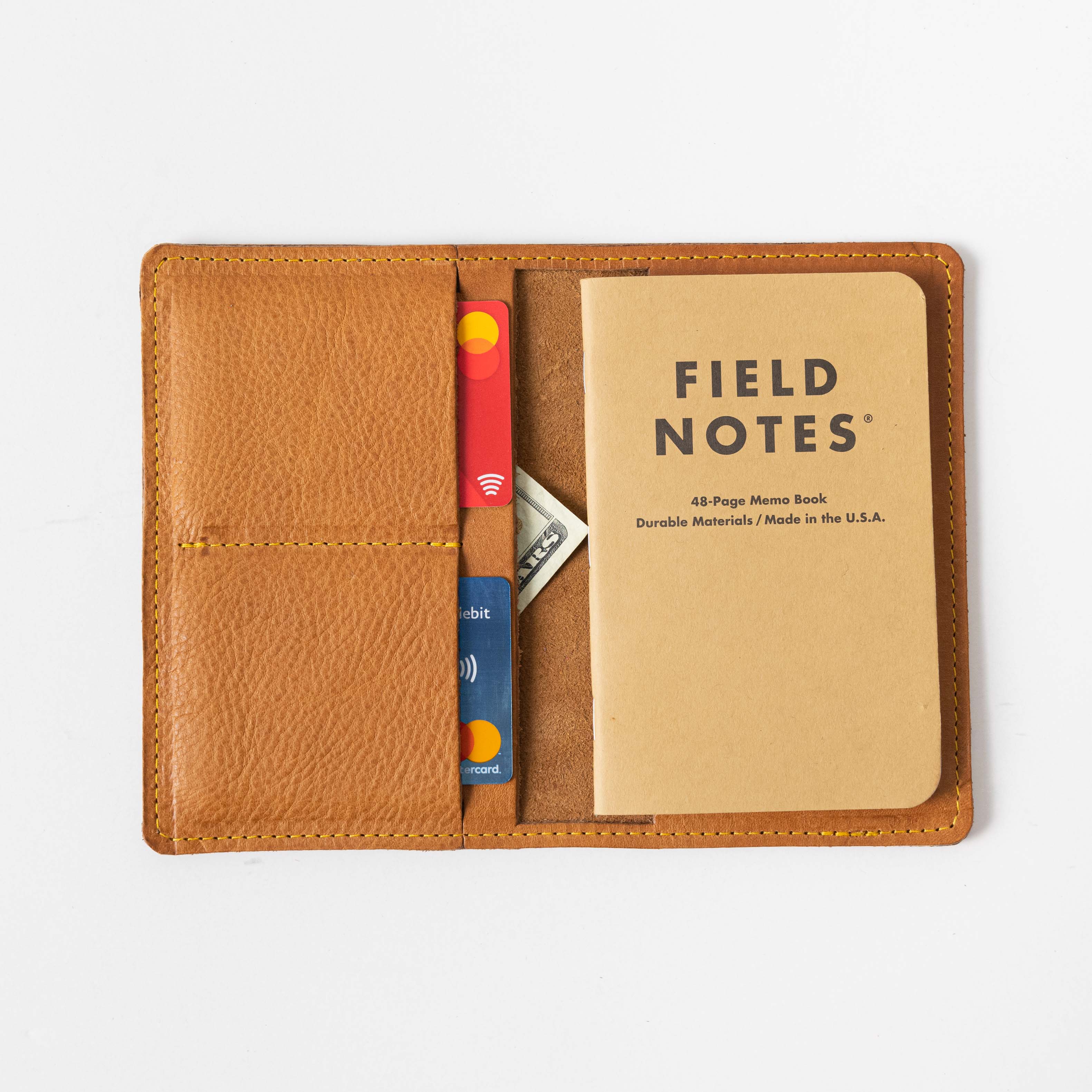 Italian Tan Passport Wallet