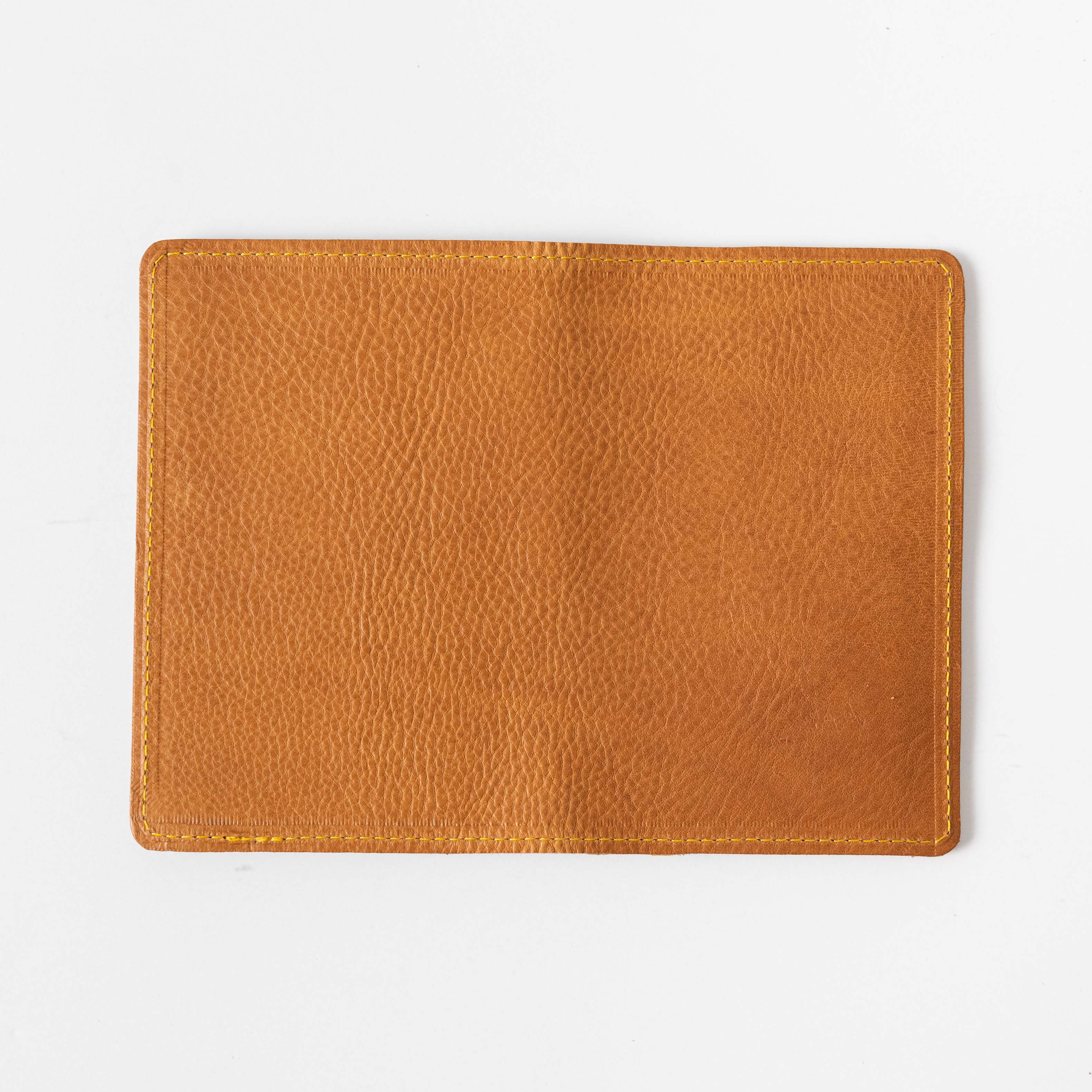 Italian Tan Passport Wallet