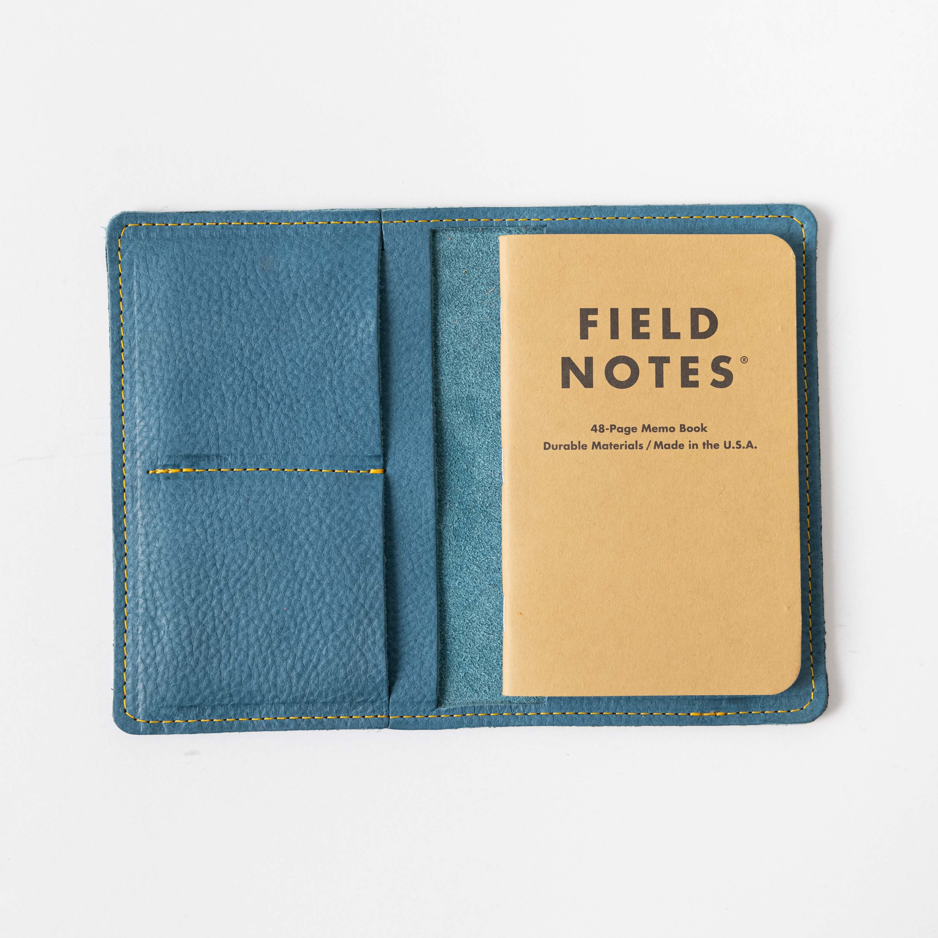 Italian Blue Passport Wallet