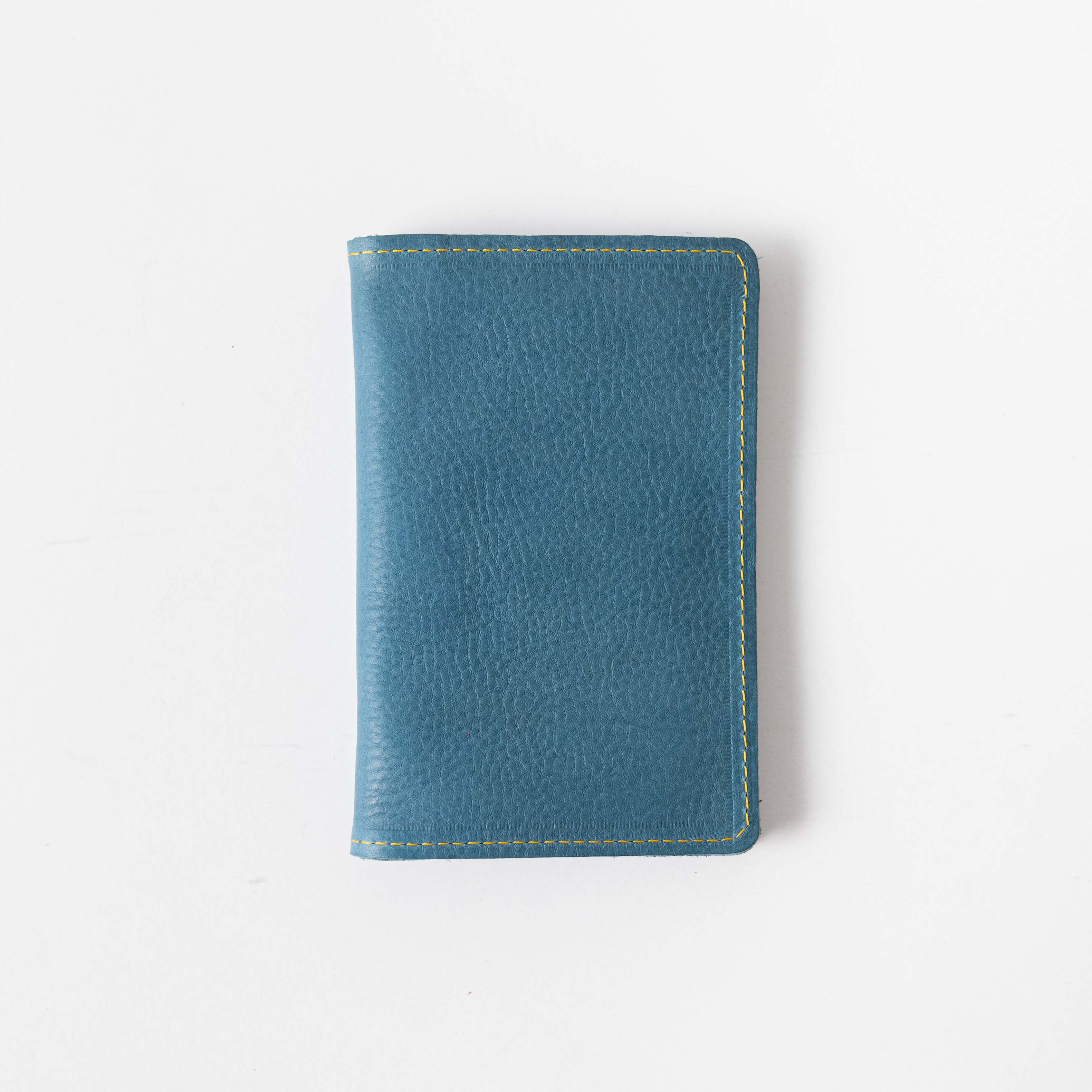 Italian Blue Passport Wallet