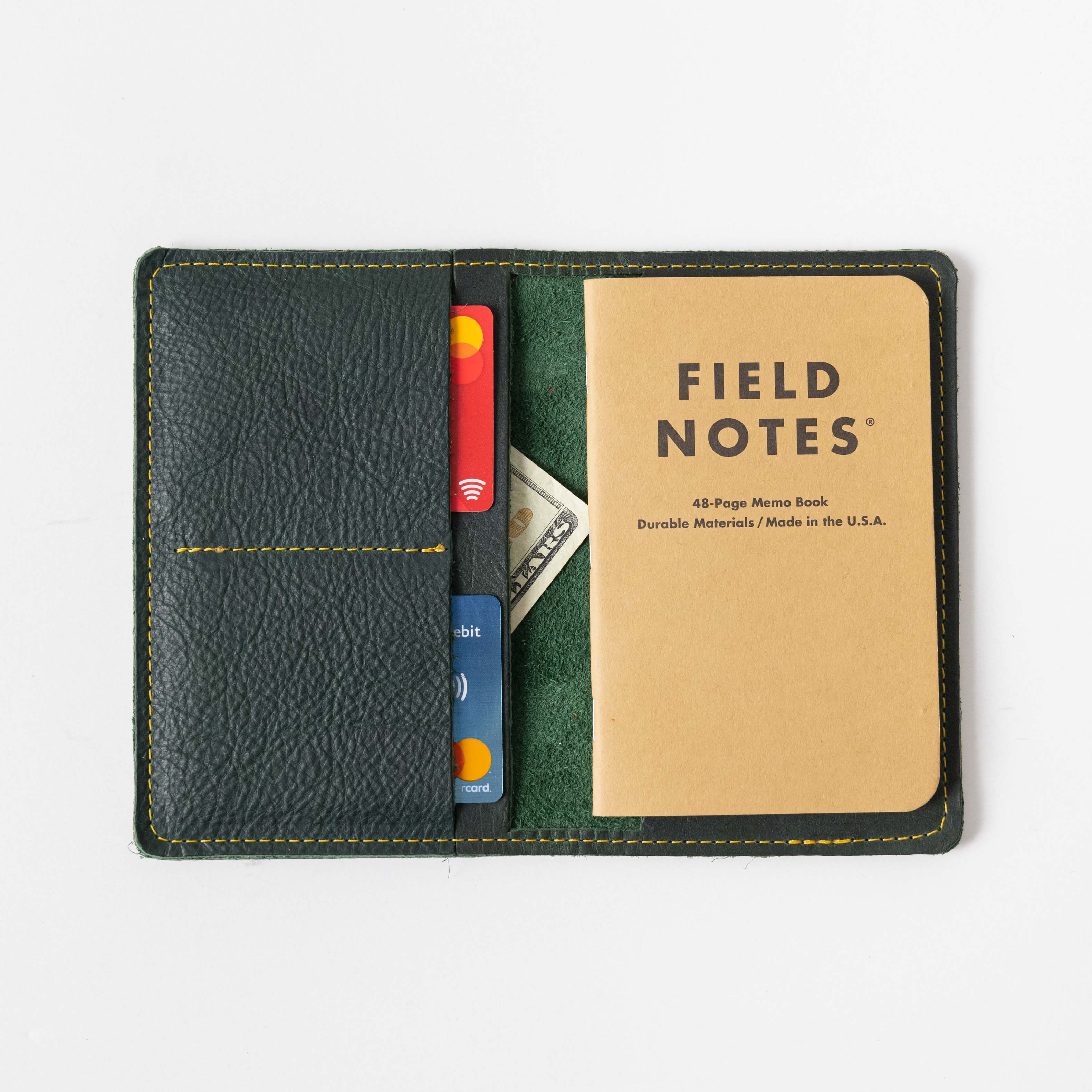 Green Kodiak Passport Wallet