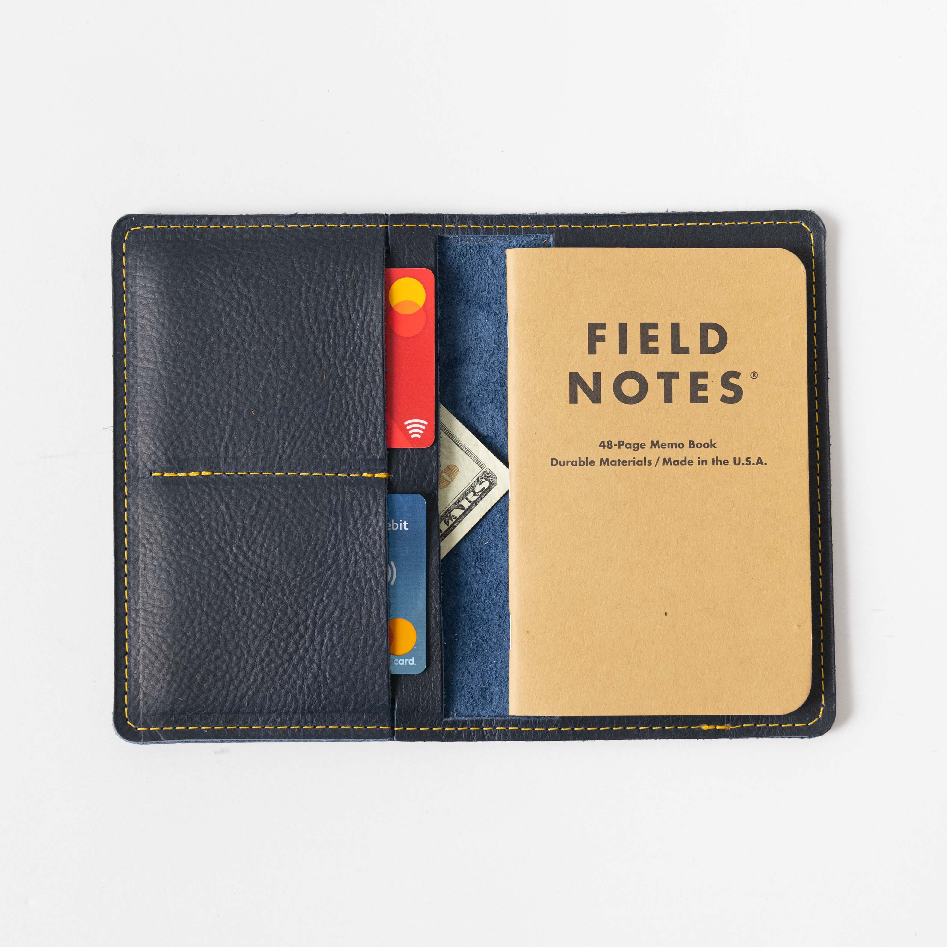 Navy Kodiak Passport Wallet