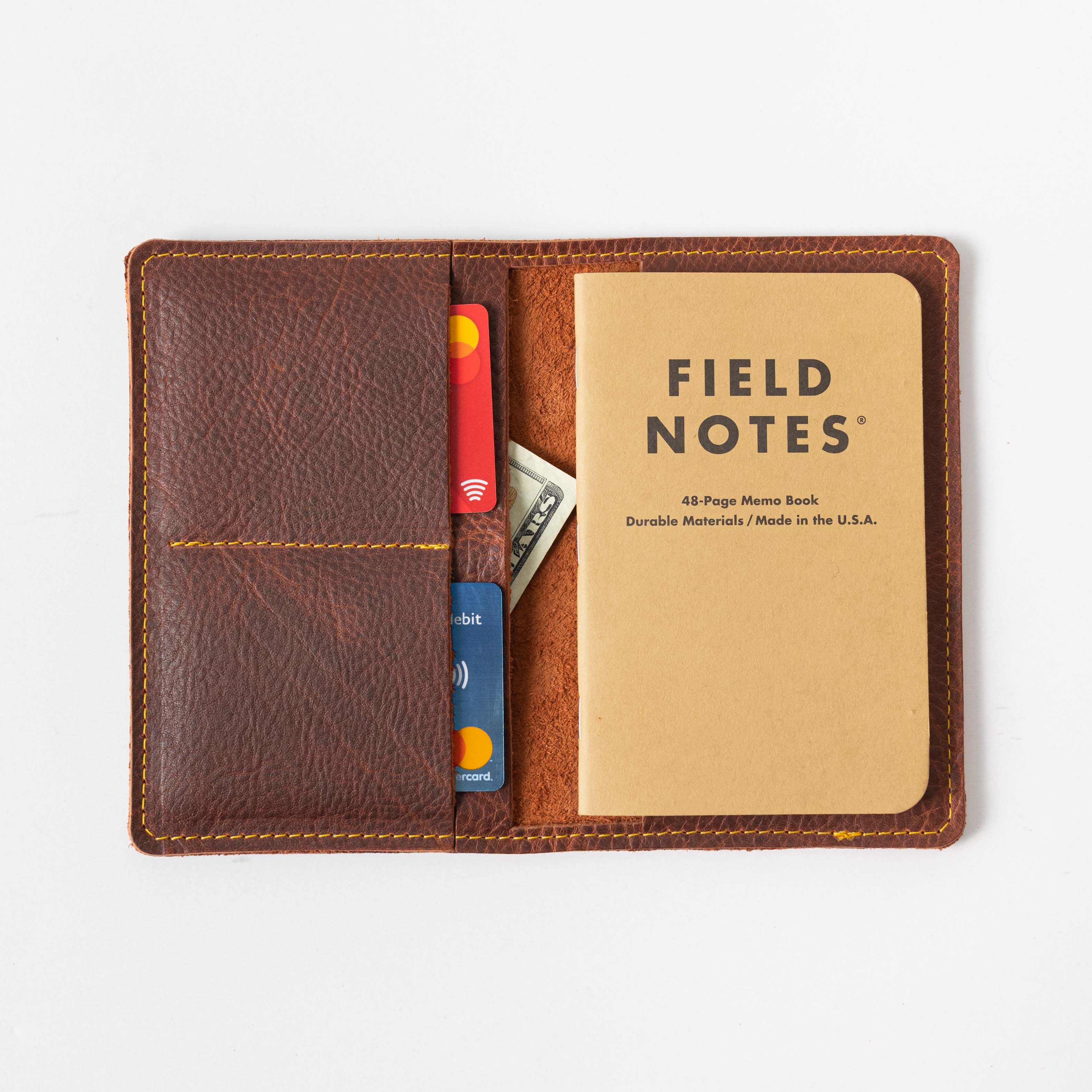 Tan Kodiak Passport Wallet