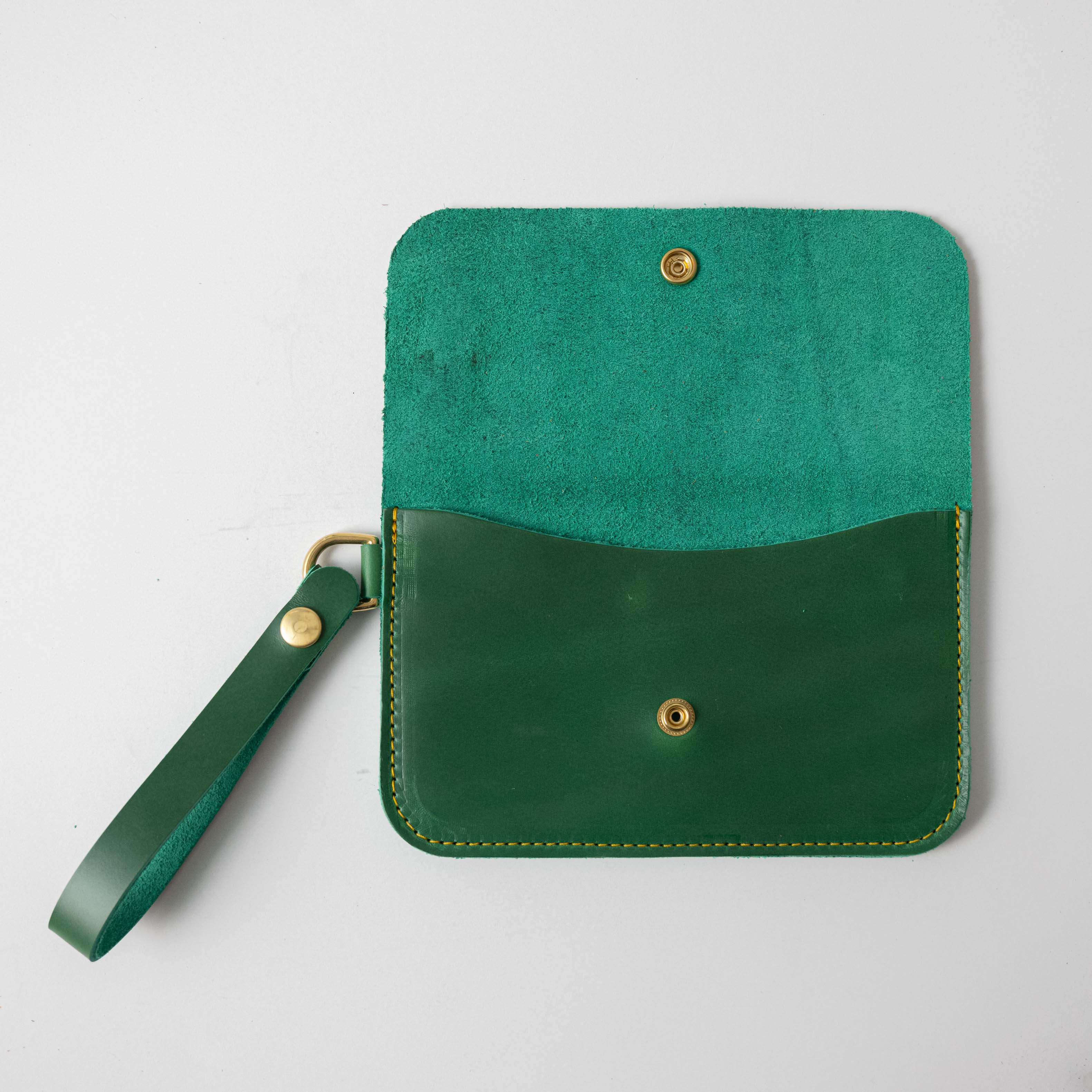 Green Cavalier Wristlet Clutch