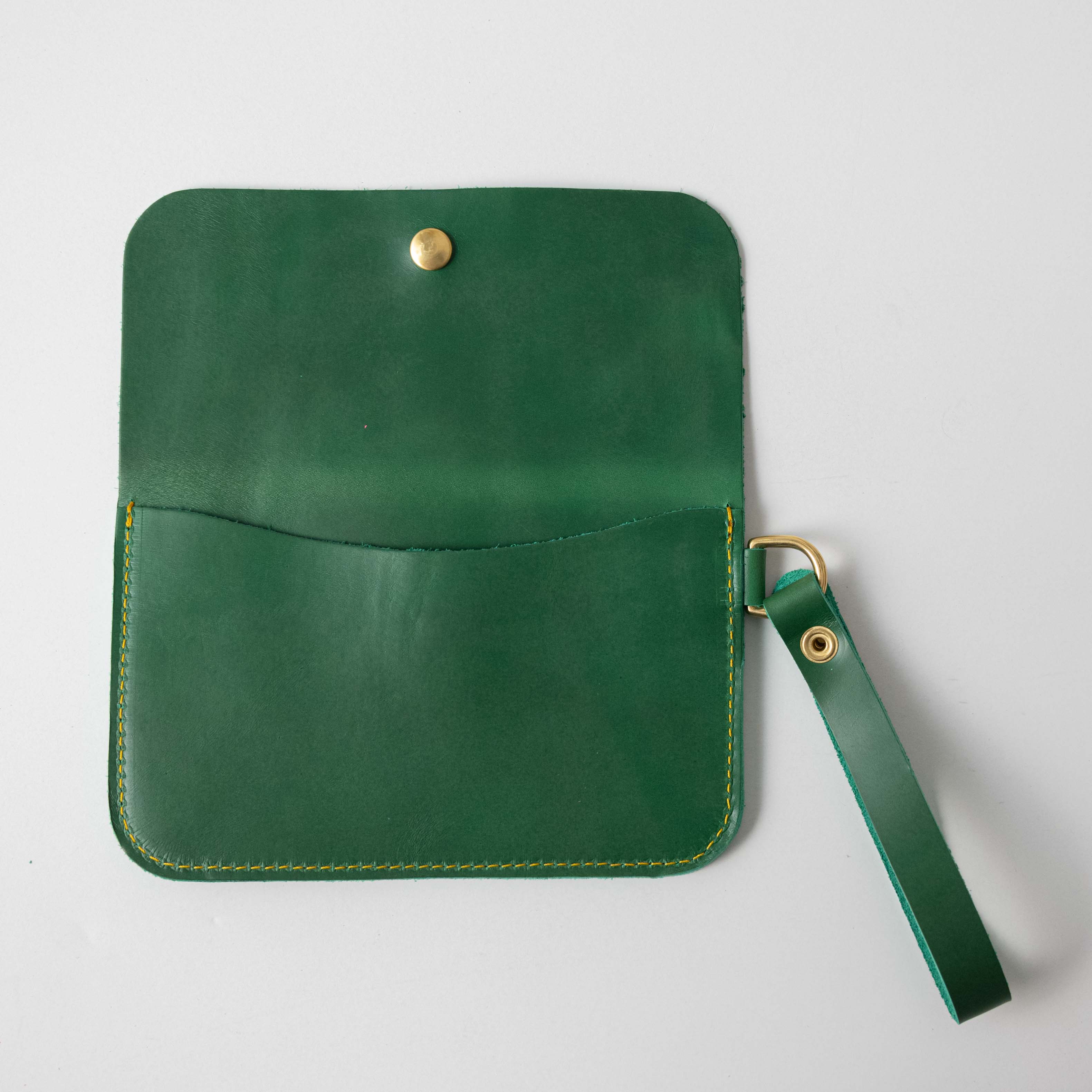 Green Cavalier Wristlet Clutch