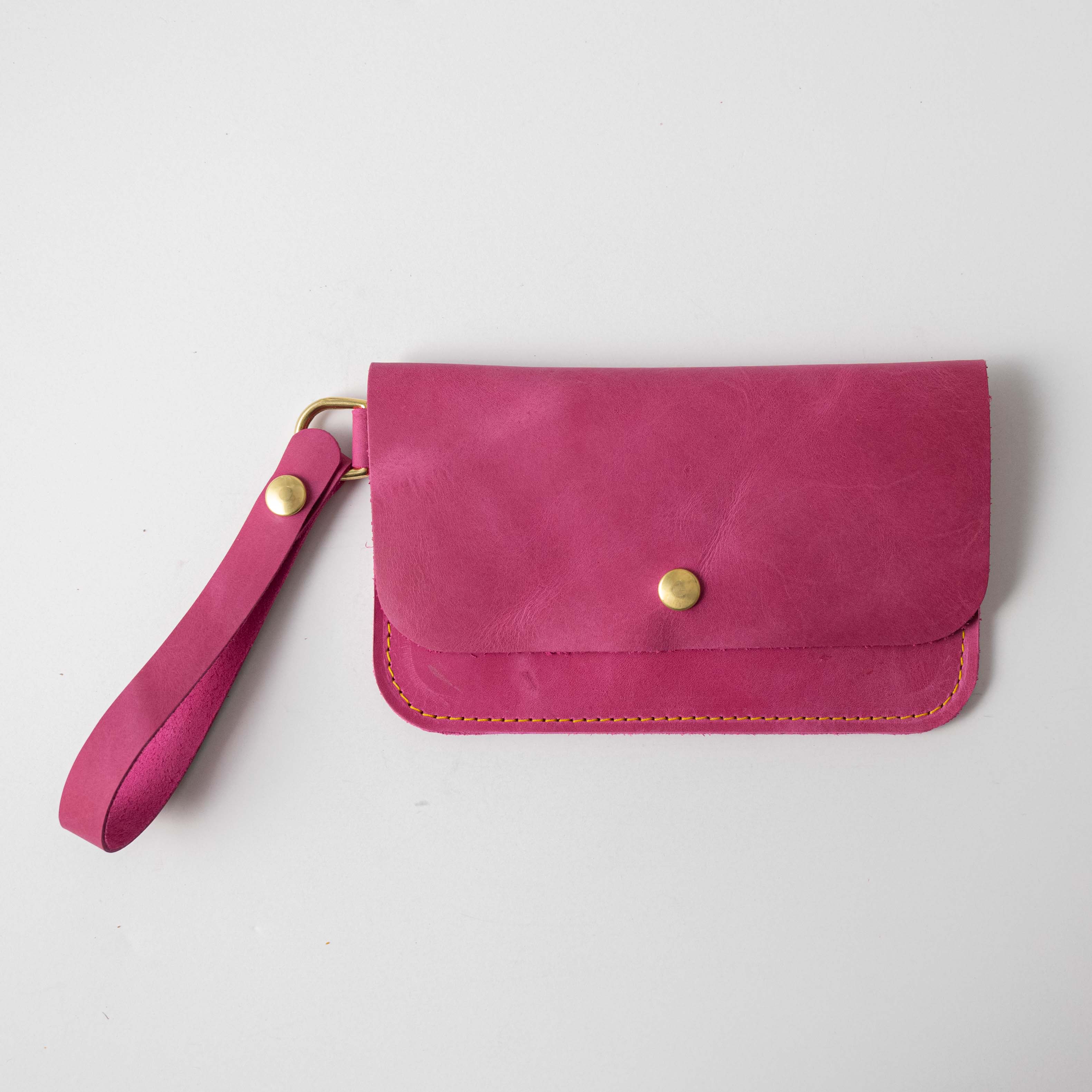 Pink Wristlet Clutch