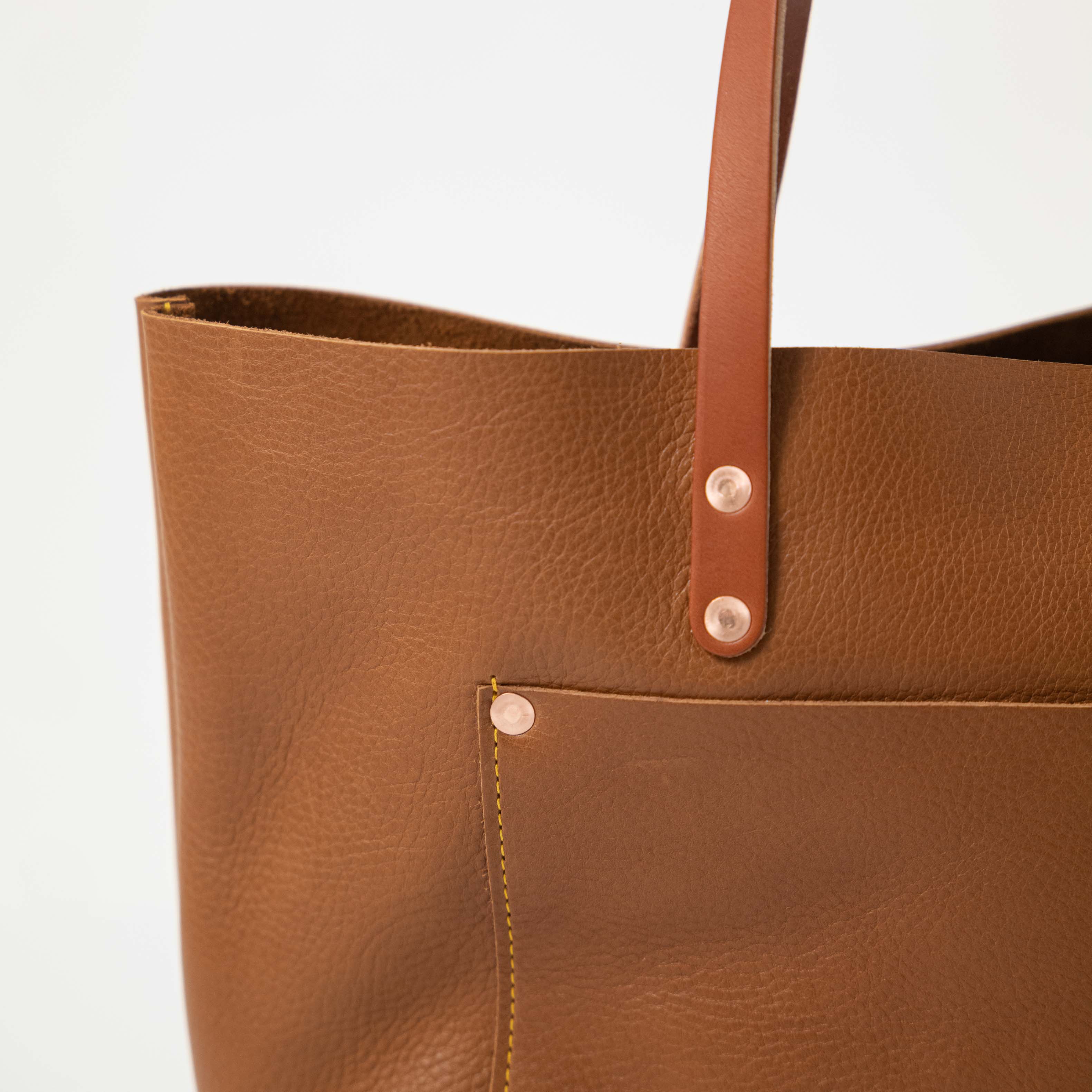 Cognac Cypress Market Tote