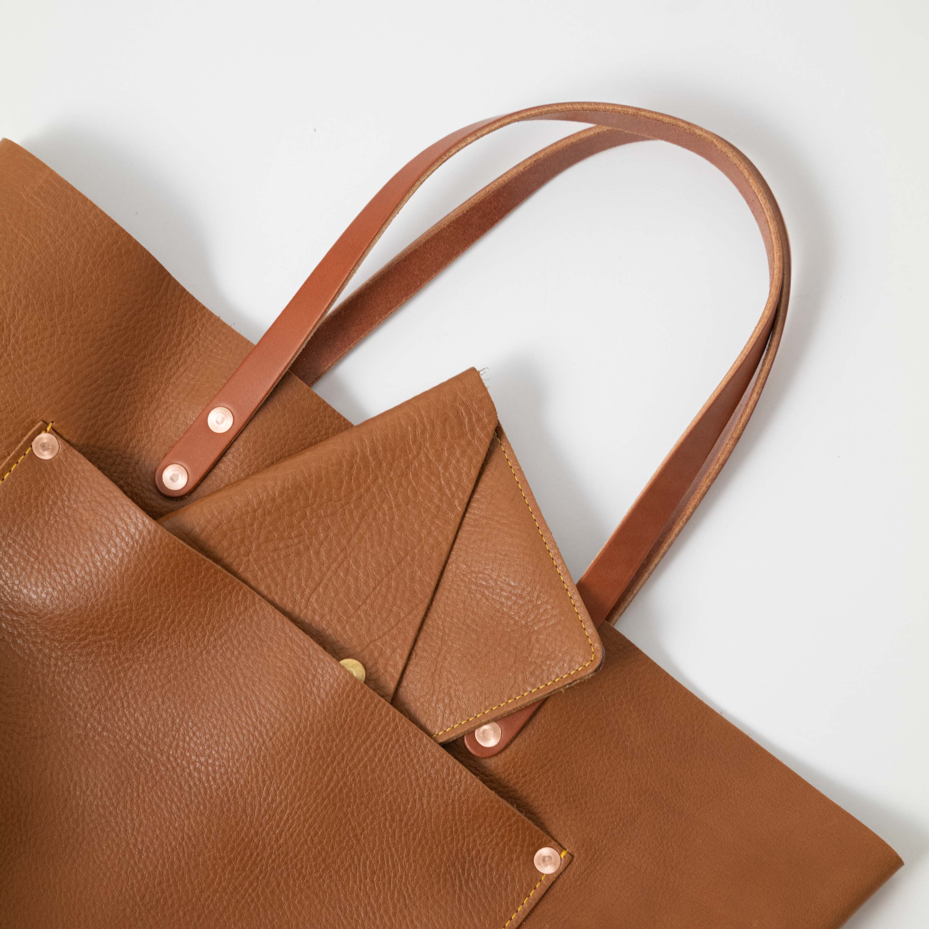 Cognac Cypress Market Tote