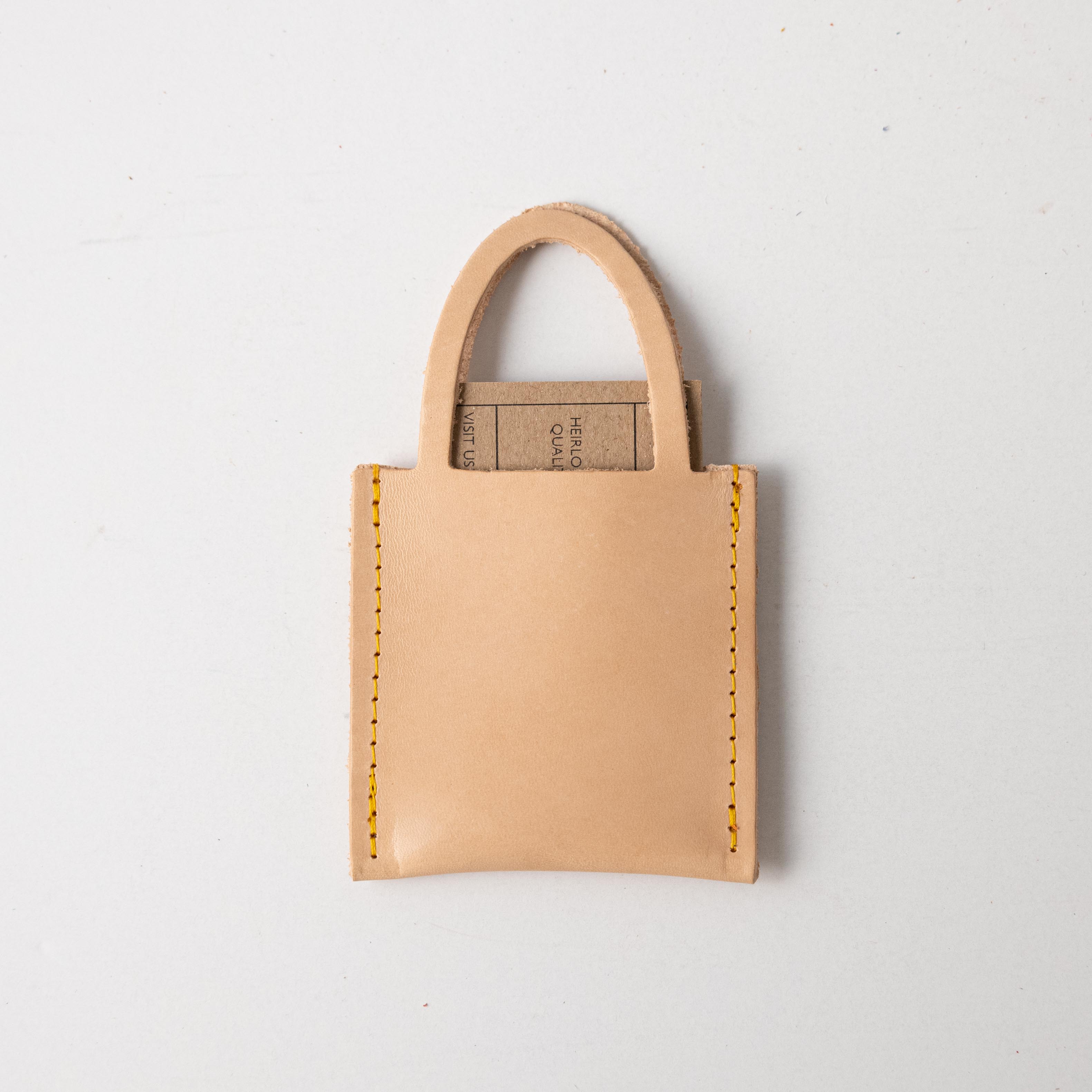 Vegetable Tanned Tiny Tote