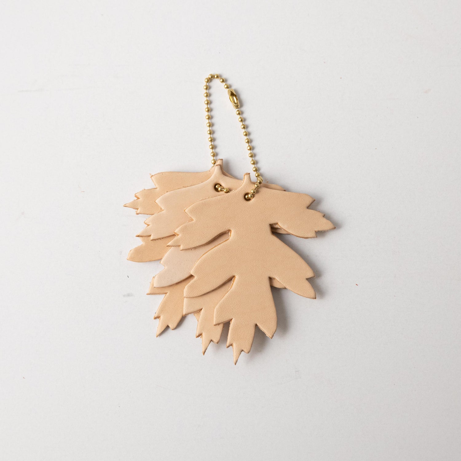 Vegetable Tanned Leaf Charms