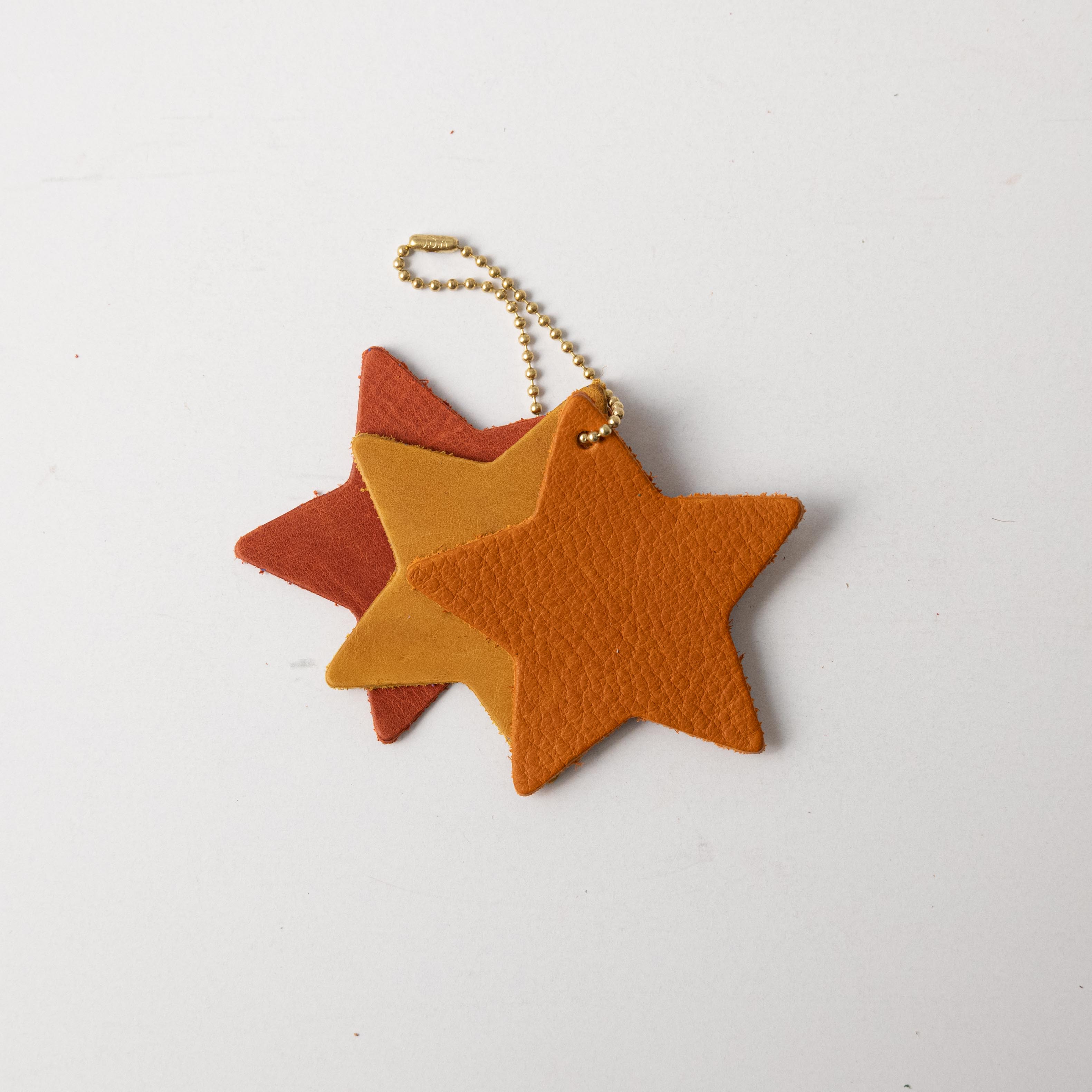 Orange Star Charms