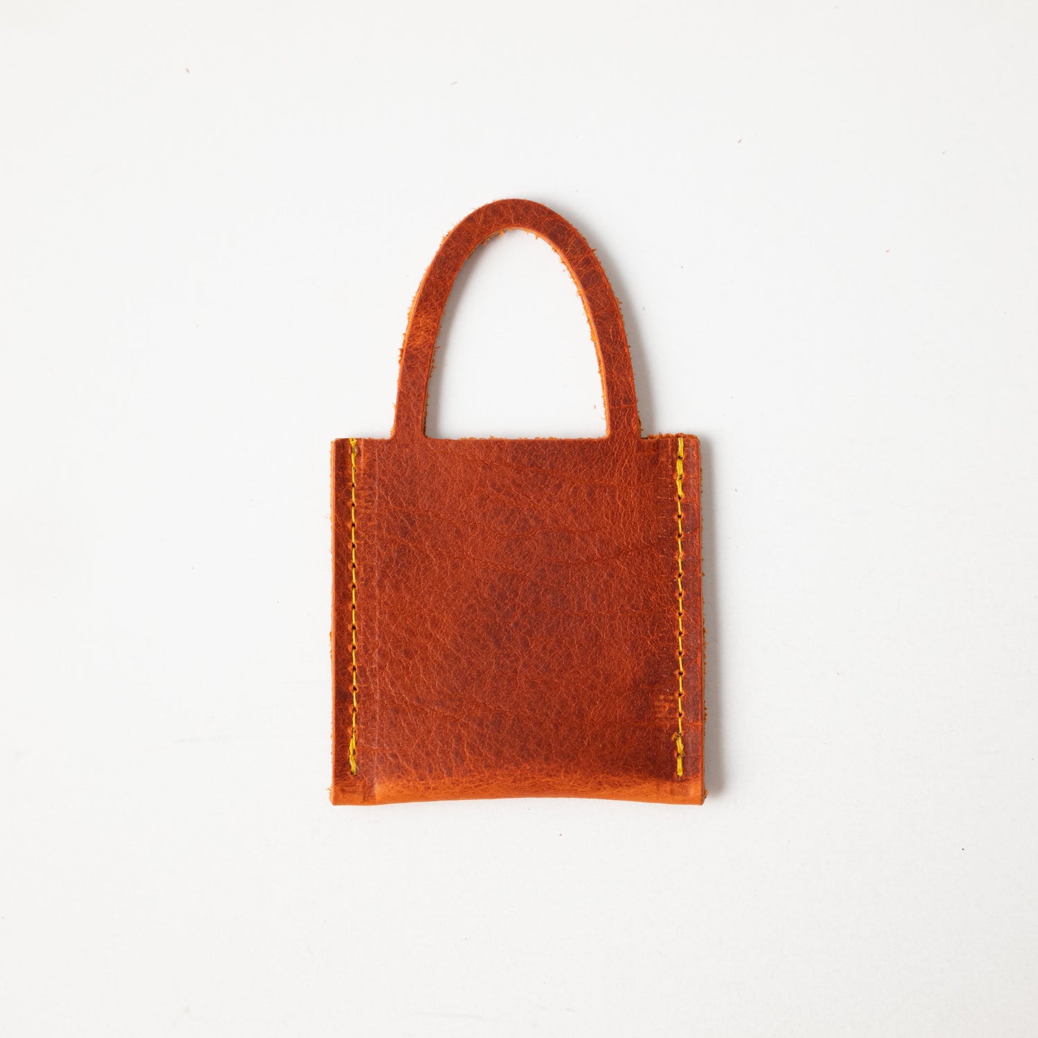 Orange Bison Tiny Tote