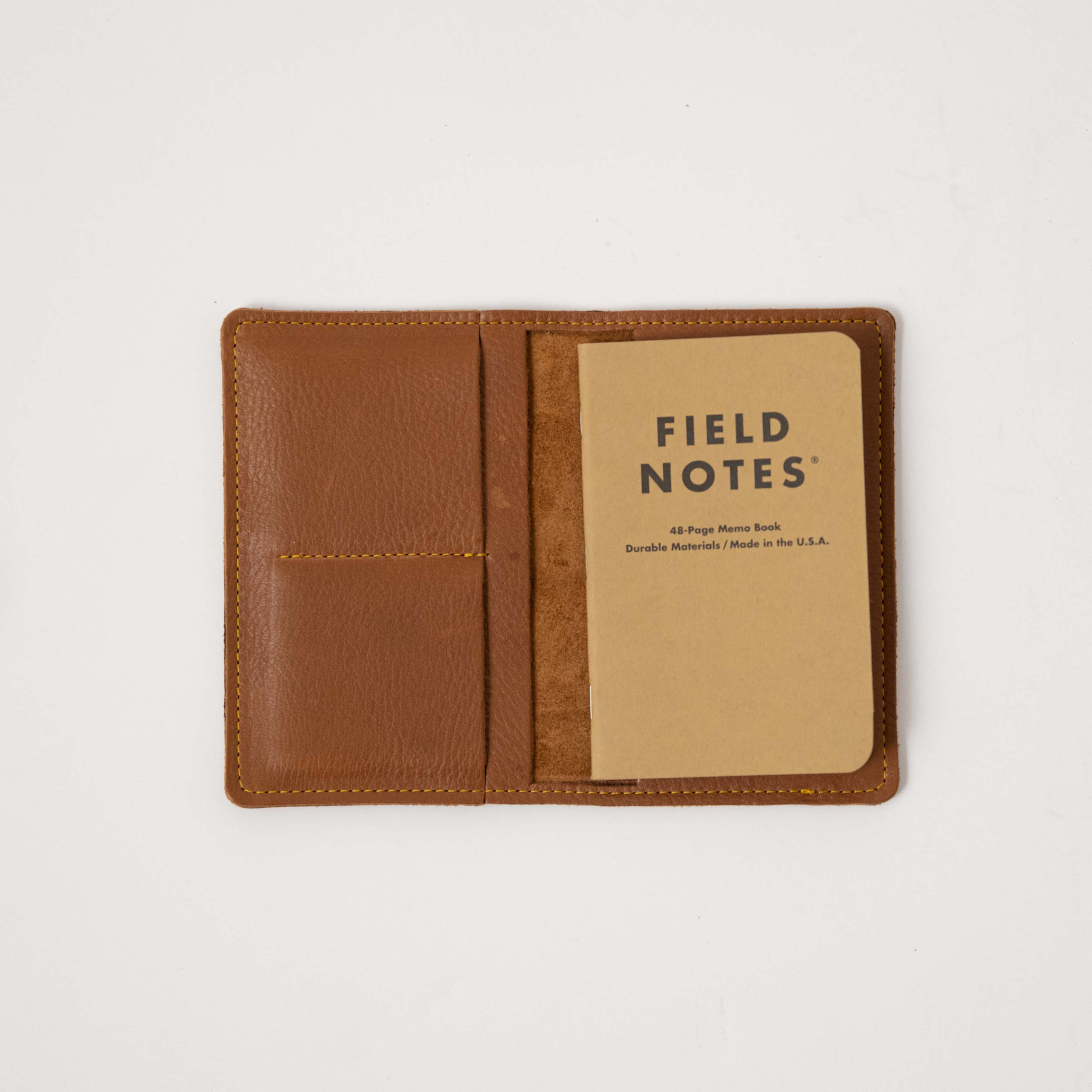 Cognac Cypress Passport Wallet