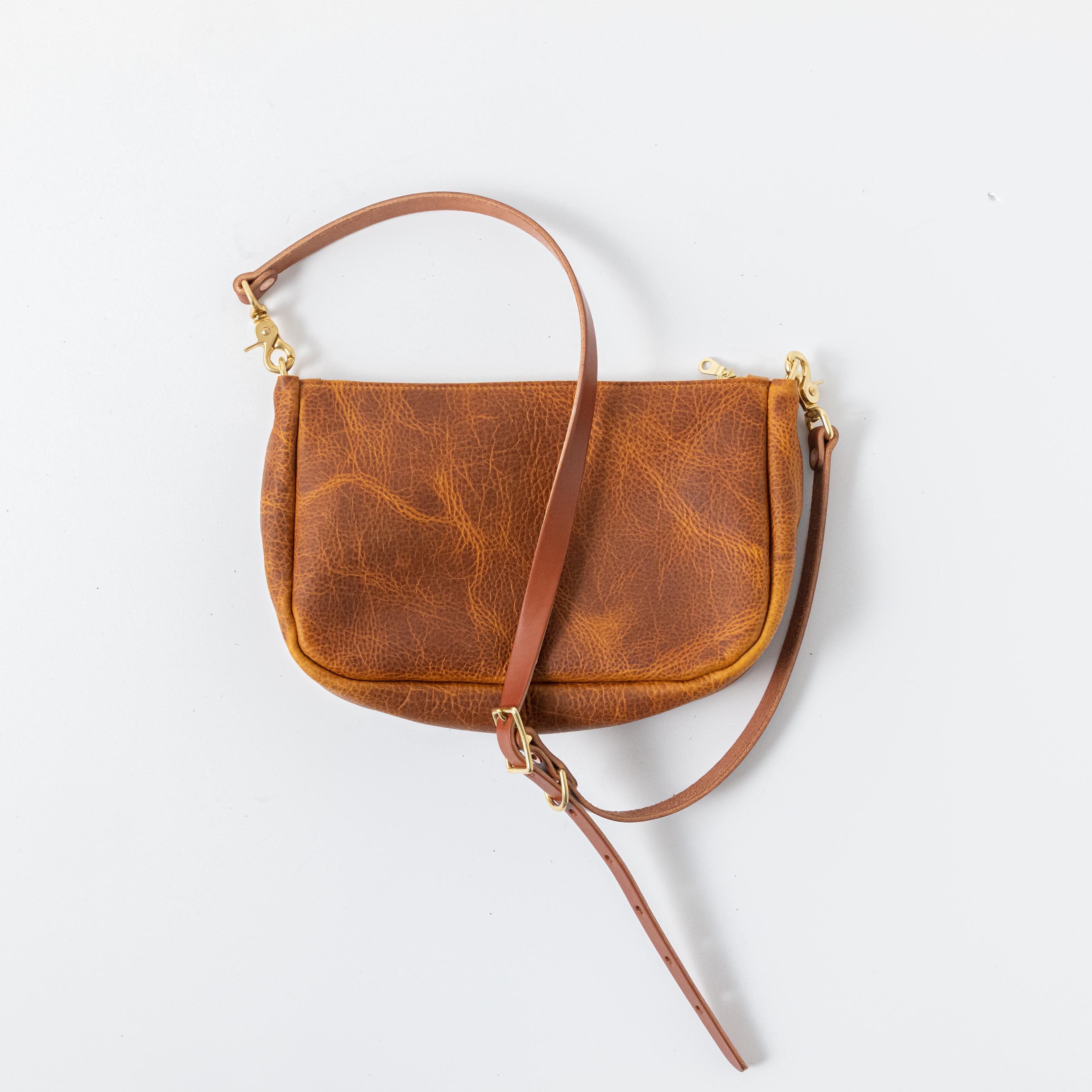 Honey Bison Crossbody Bag