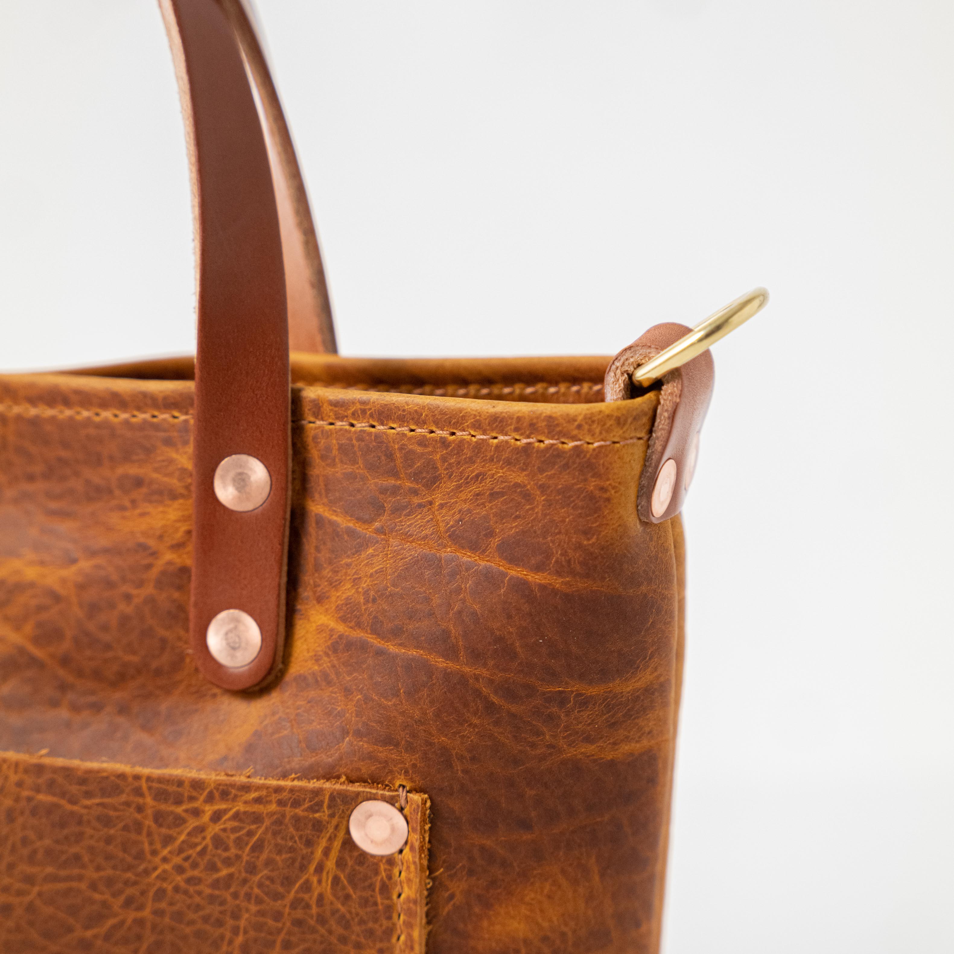 Honey Bison Mini Travel Tote