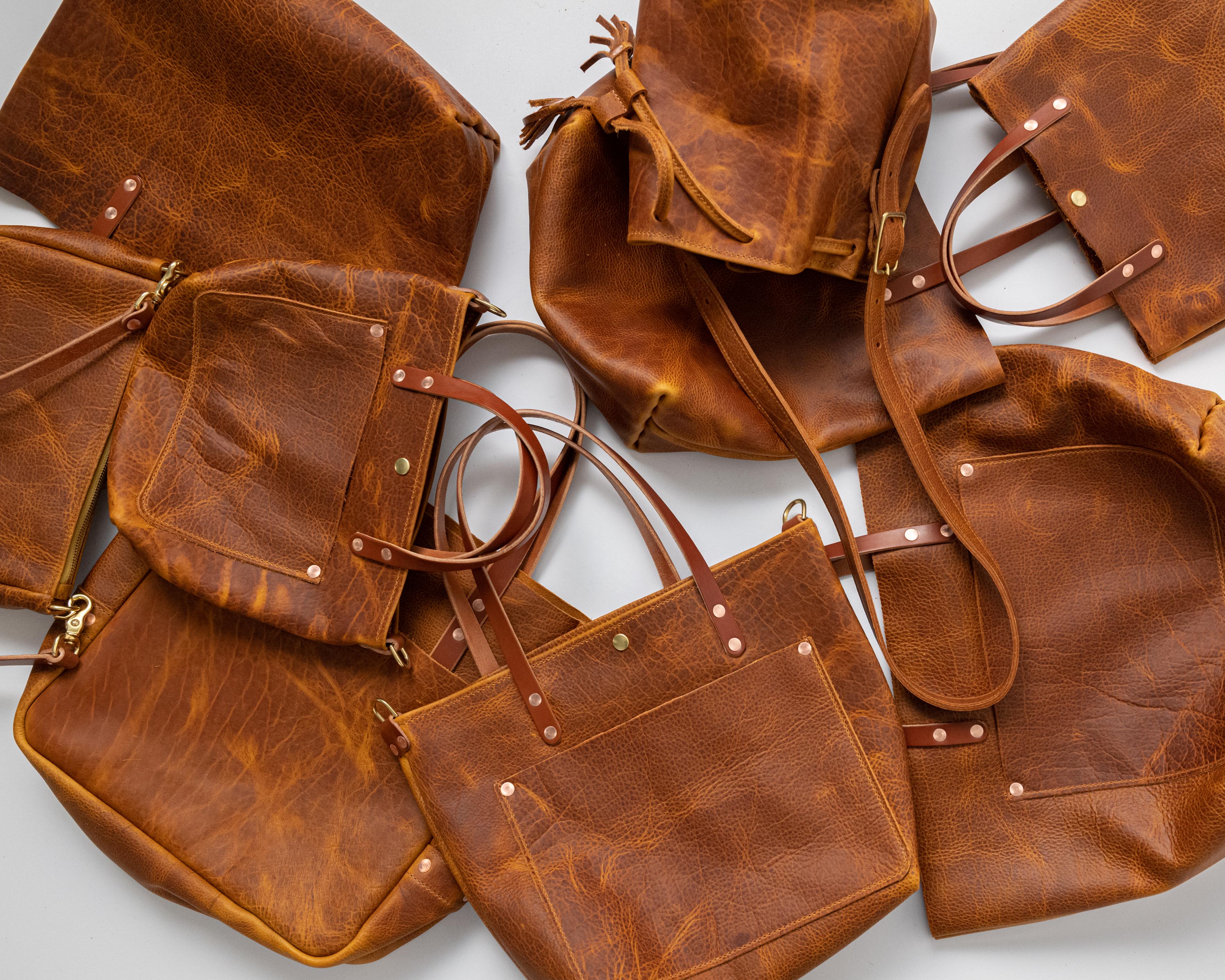 Honey Bison Carryall Tote