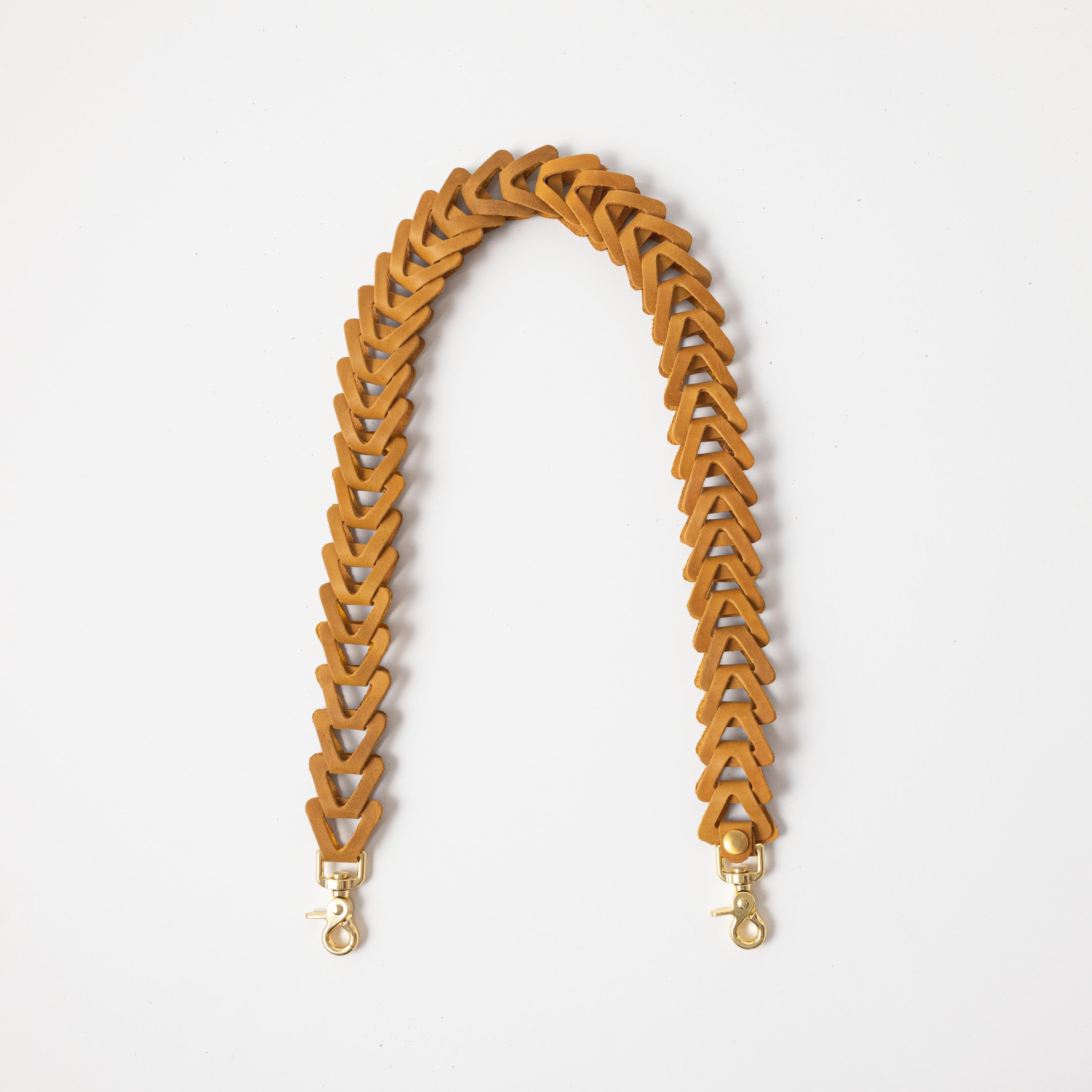 Mustard Chain Link Strap