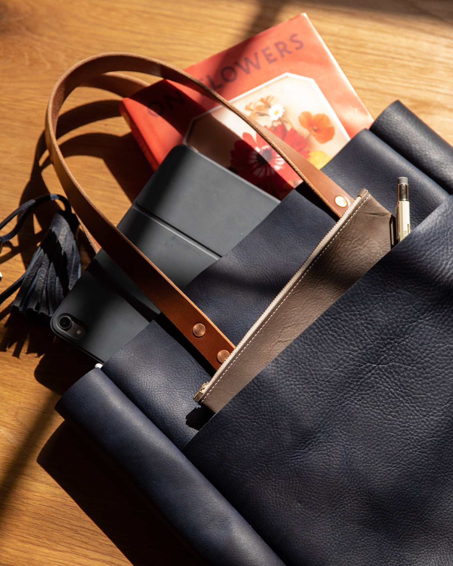 Navy Kodiak Carryall Tote