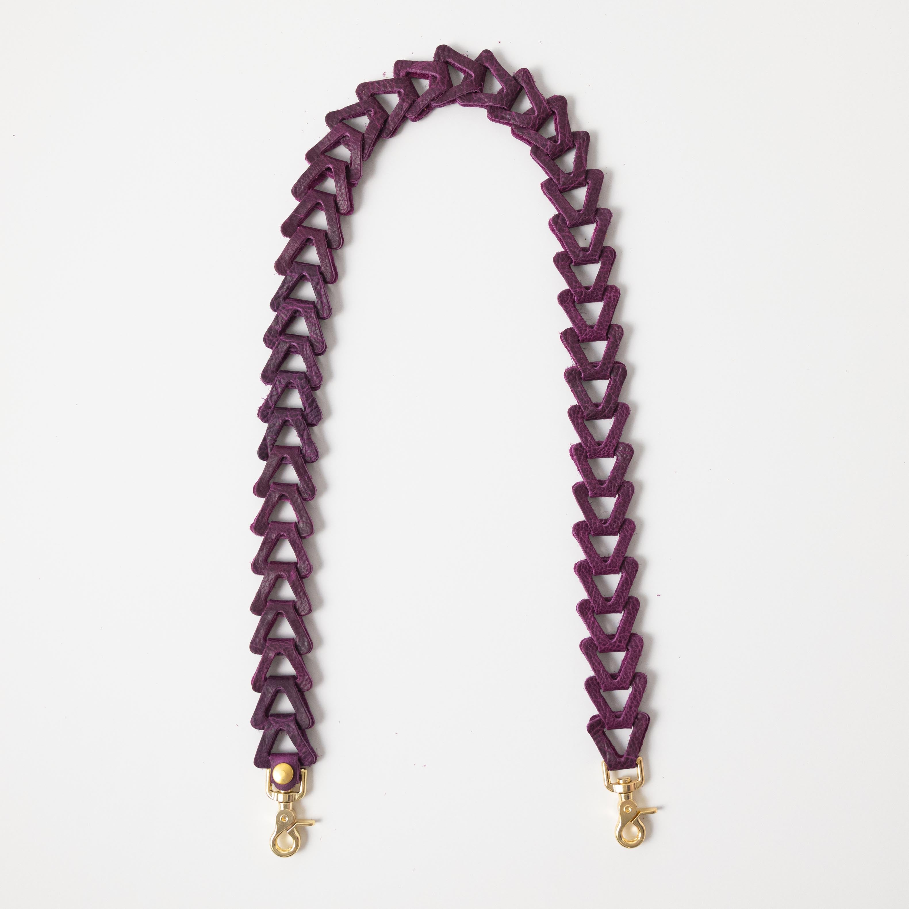 Purple Bison Chain Link Strap