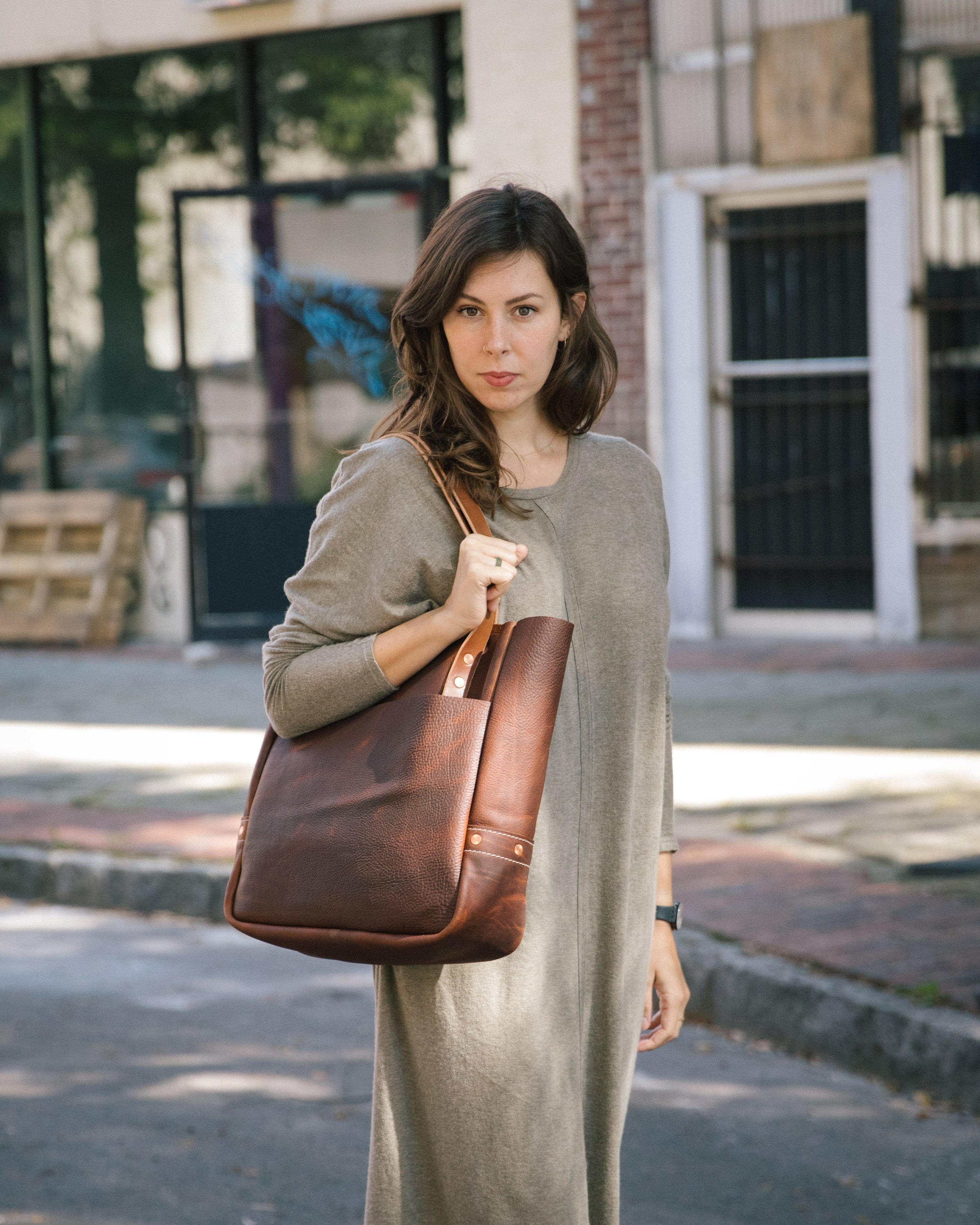 Tan Kodiak Carryall Tote