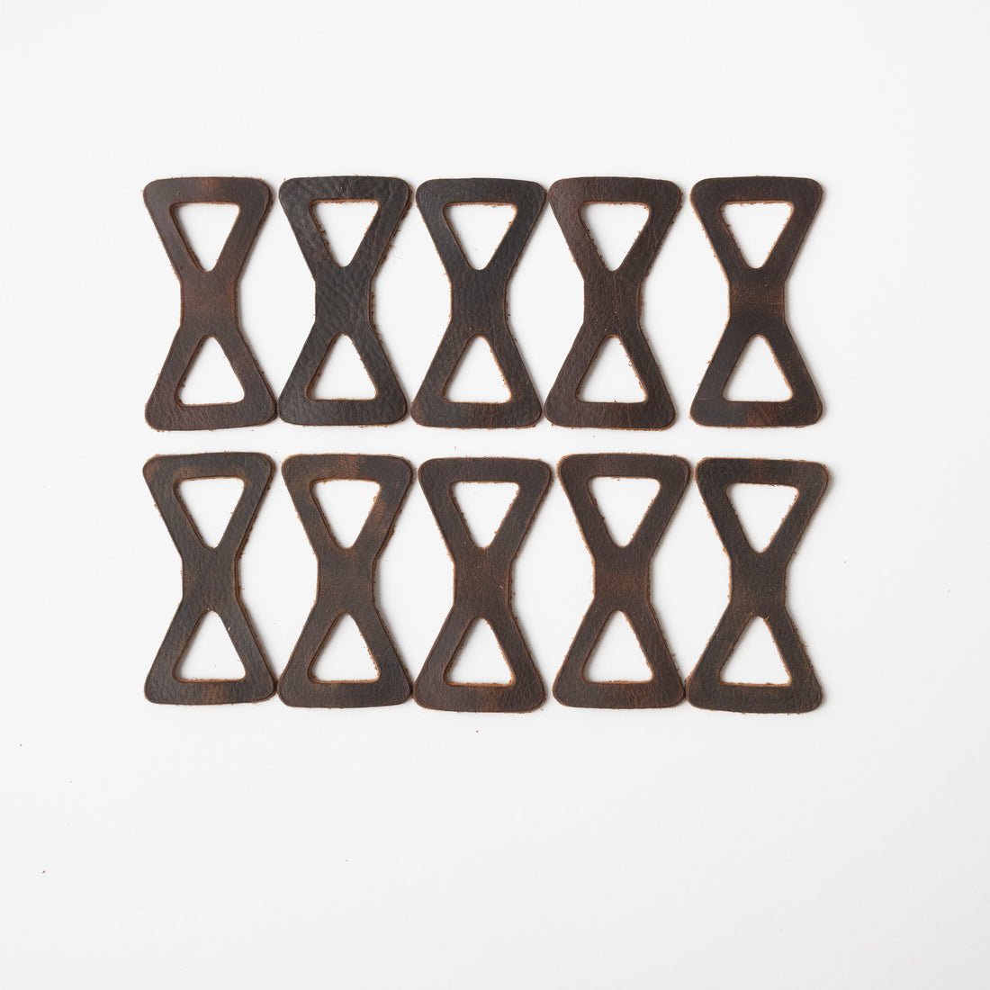 Brown Kodiak Leather Chain Links