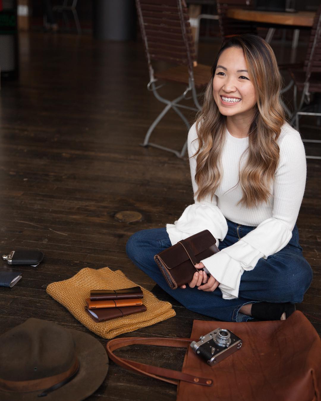 Handmade leather goods by KMM & Co. | leather tote bags, wallets, and clutches