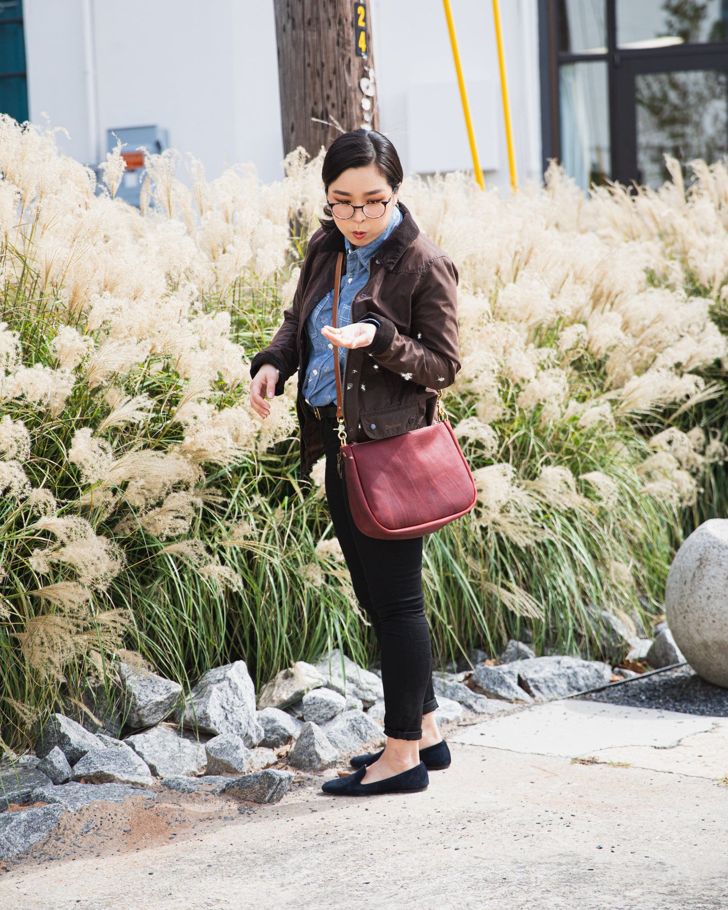 Scratch-and-Dent Red Kodiak Crossbody Bag