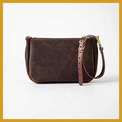Scratch-and-Dent Brown Kodiak Crossbody Bag