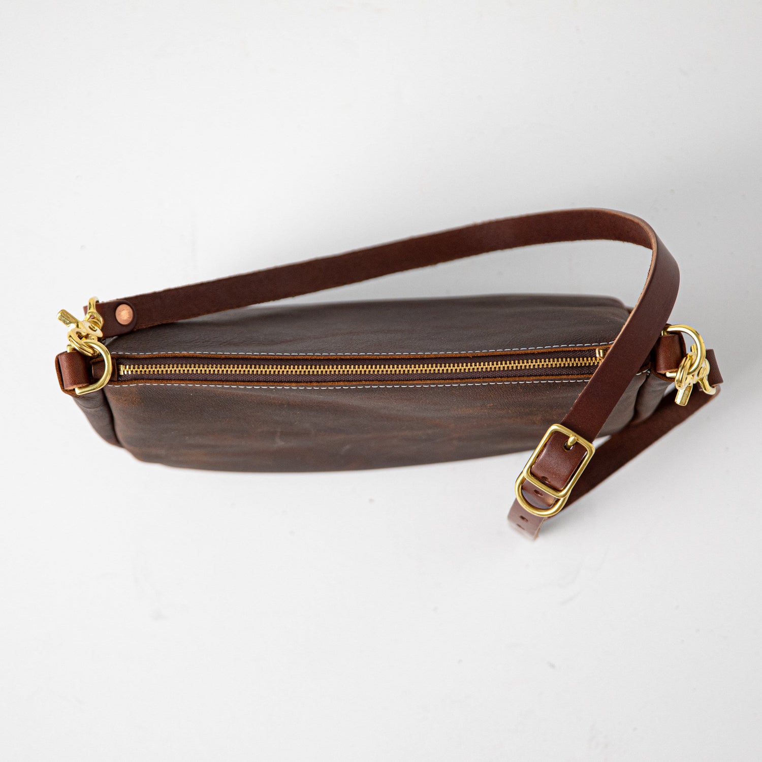 Scratch-and-Dent Brown Kodiak Crossbody Bag
