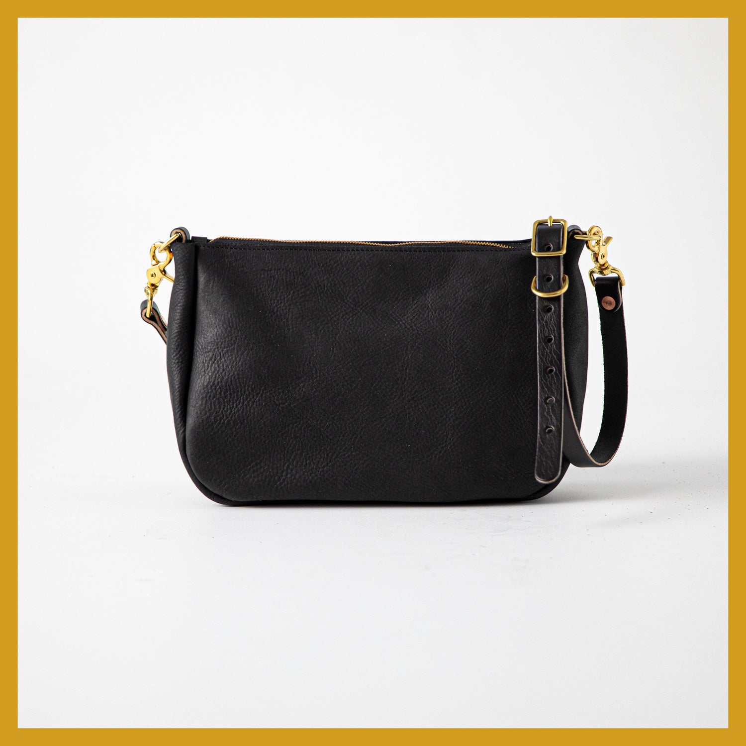 Scratch-and-Dent Black Kodiak Crossbody Bag