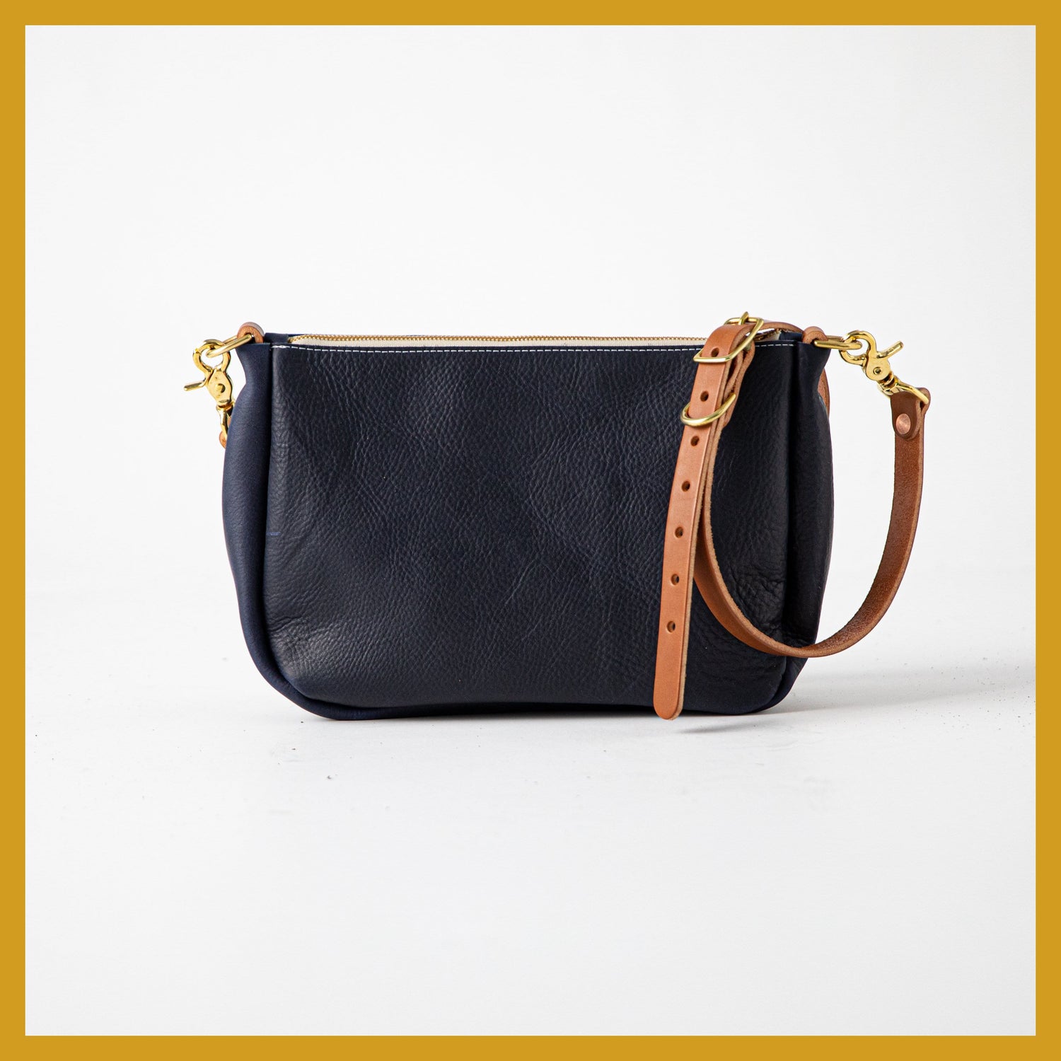 Scratch-and-Dent Navy Kodiak Crossbody Bag