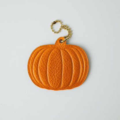 2-Ply Cypress Pumpkin Tag- personalized luggage tags - custom luggage tags - KMM &amp; Co.
