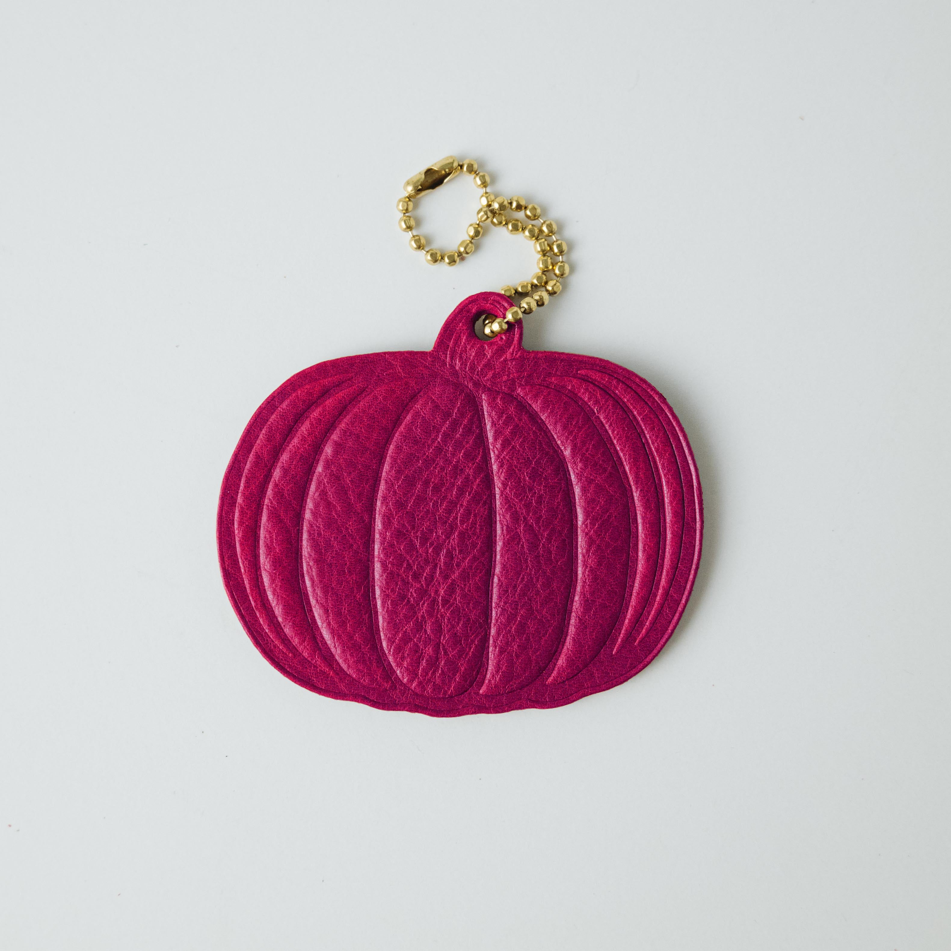2-Ply Cypress Pumpkin Tag- personalized luggage tags - custom luggage tags - KMM &amp; Co.