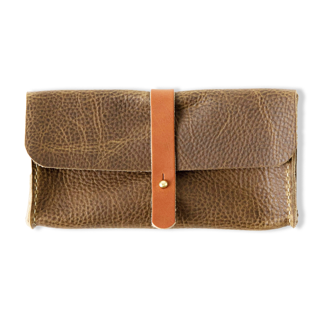 Olive Kodiak Clutch Wallet