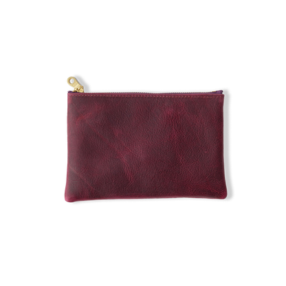 Purple Kodiak Small Zip Pouch
