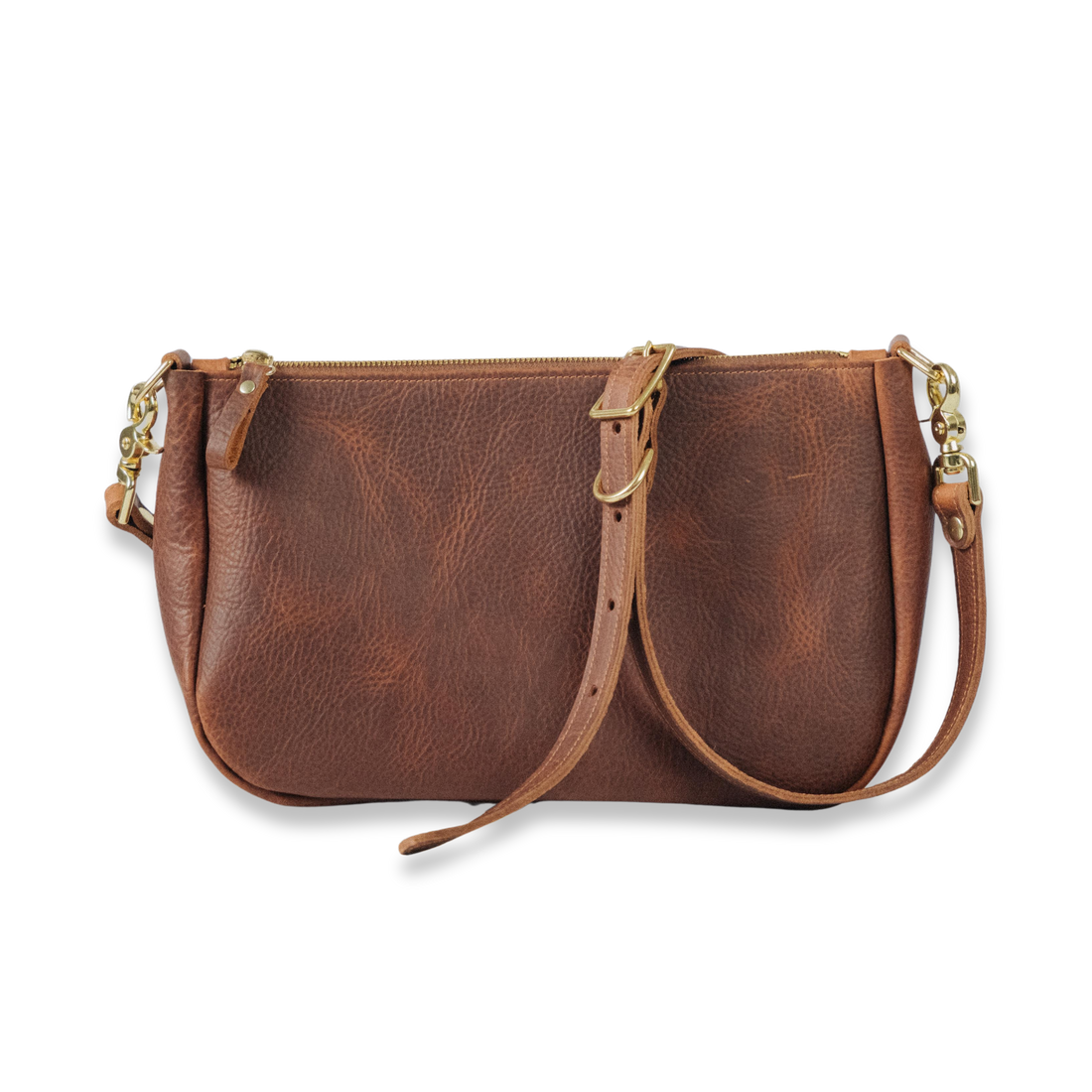 Tan Kodiak Crossbody Bag