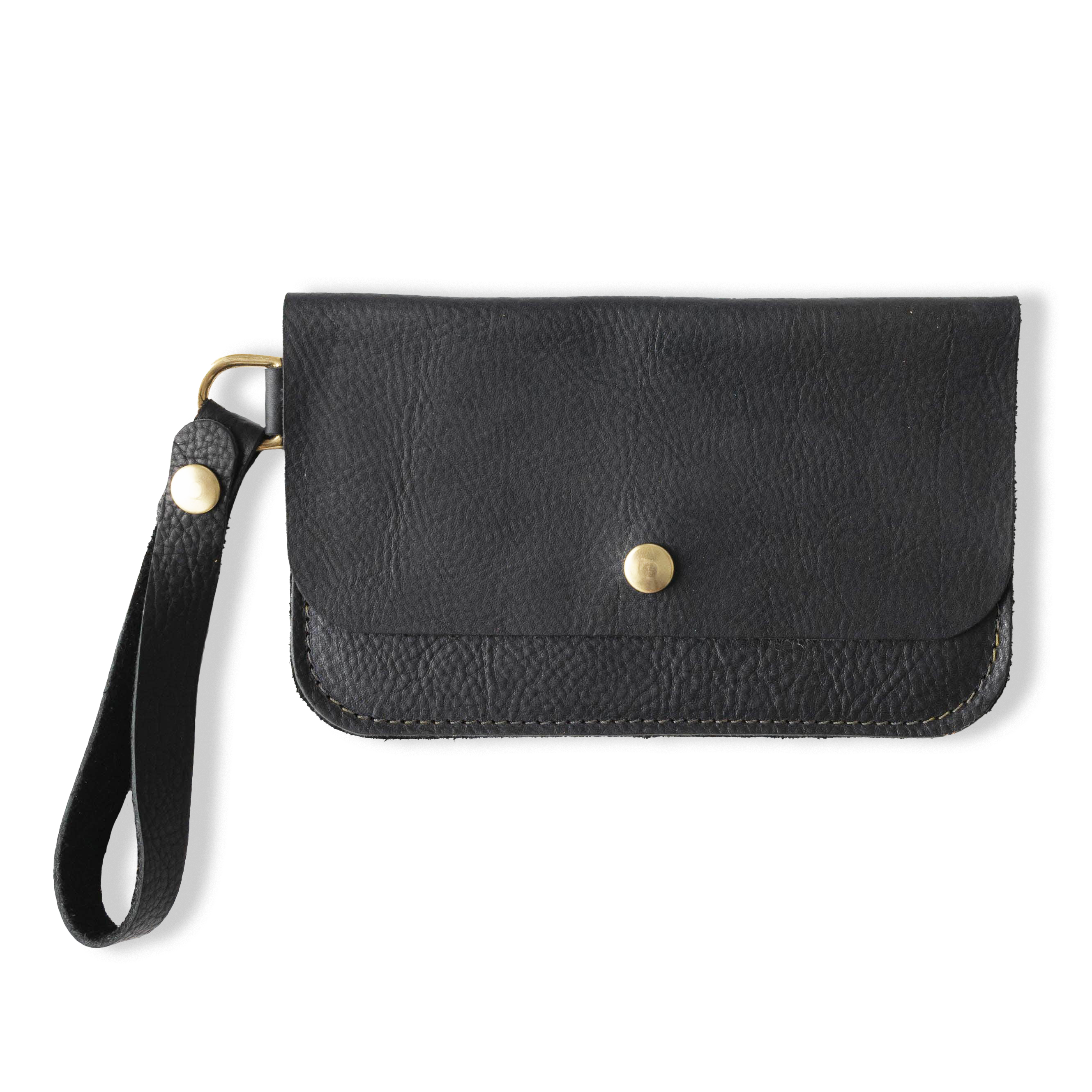 Black Kodiak Wristlet Clutch