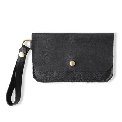 Black Kodiak Wristlet Clutch