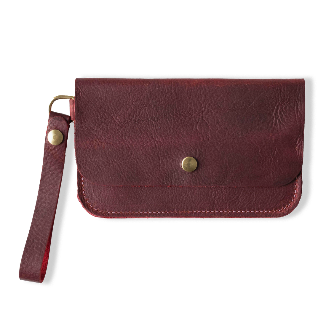 Red Kodiak Wristlet Clutch