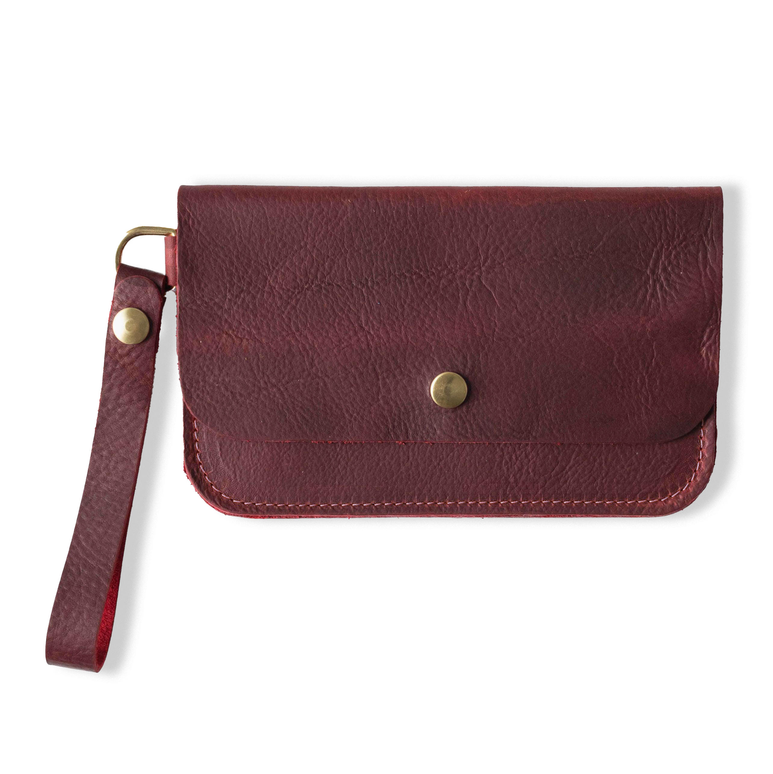 Red Kodiak Wristlet Clutch