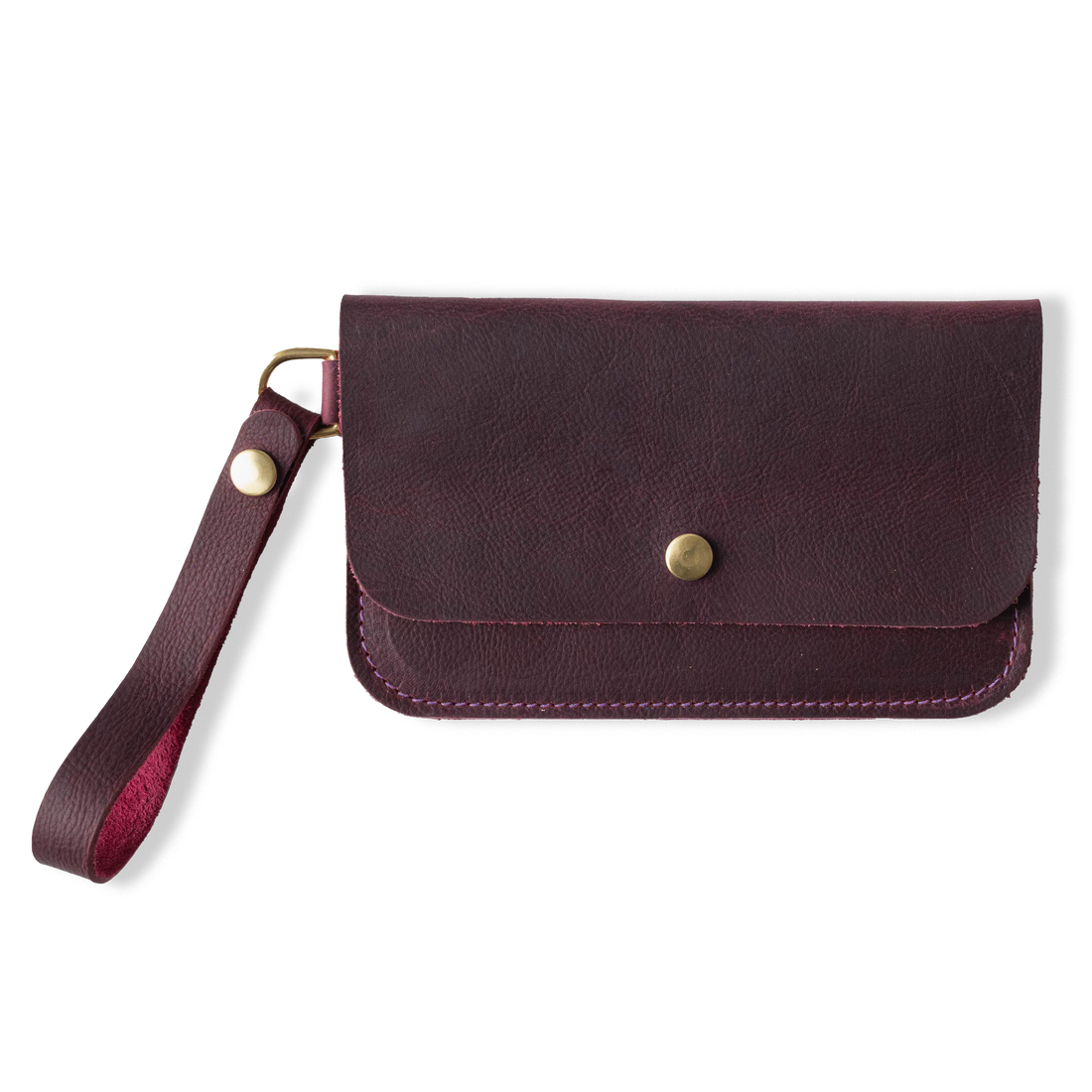 Purple Kodiak Wristlet Clutch