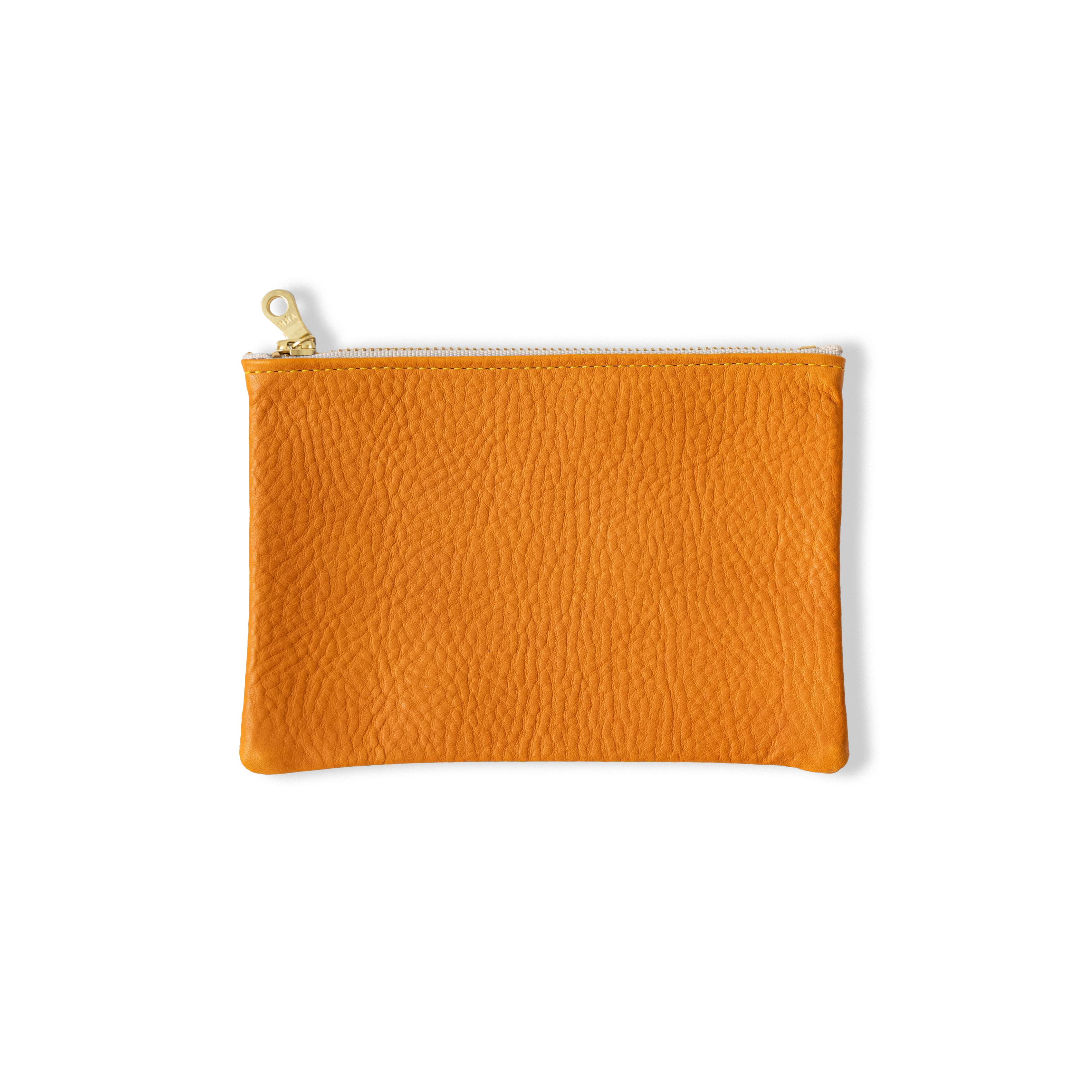Orange Cypress Small Zip Pouch