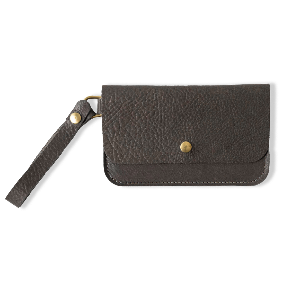 Grey Cypress Wristlet Clutch