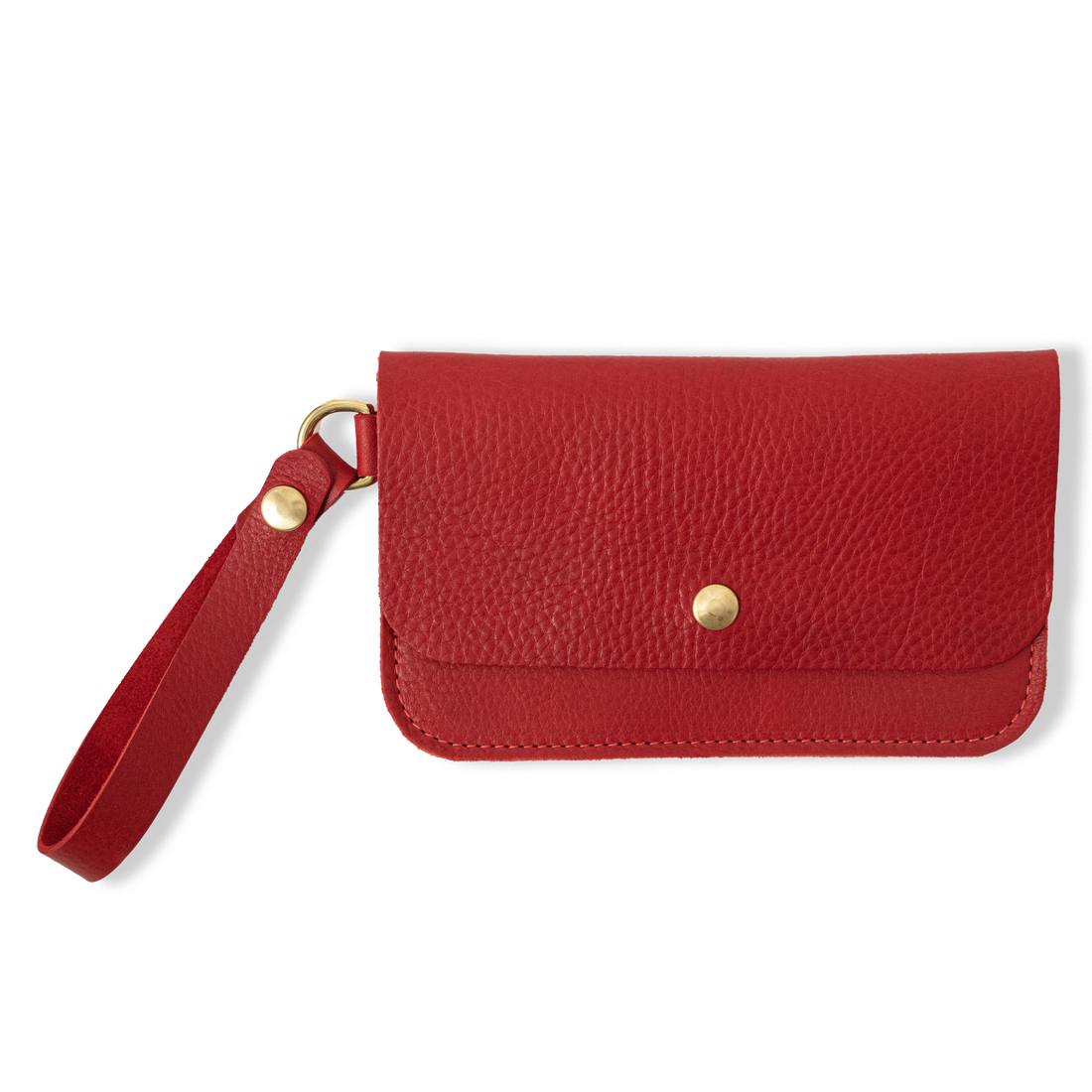 Red Cypress Wristlet Clutch