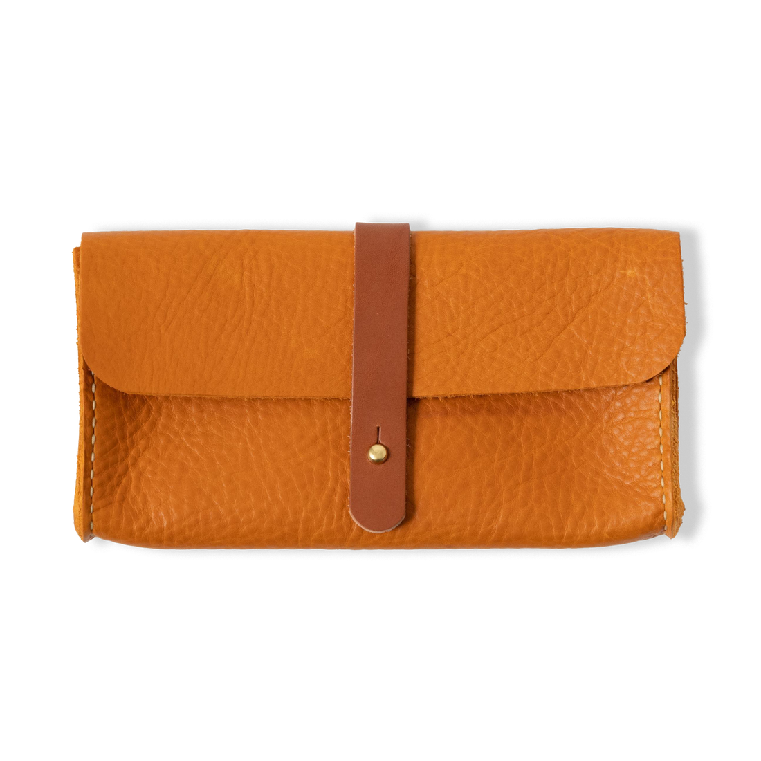 Orange Cypress Clutch Wallet