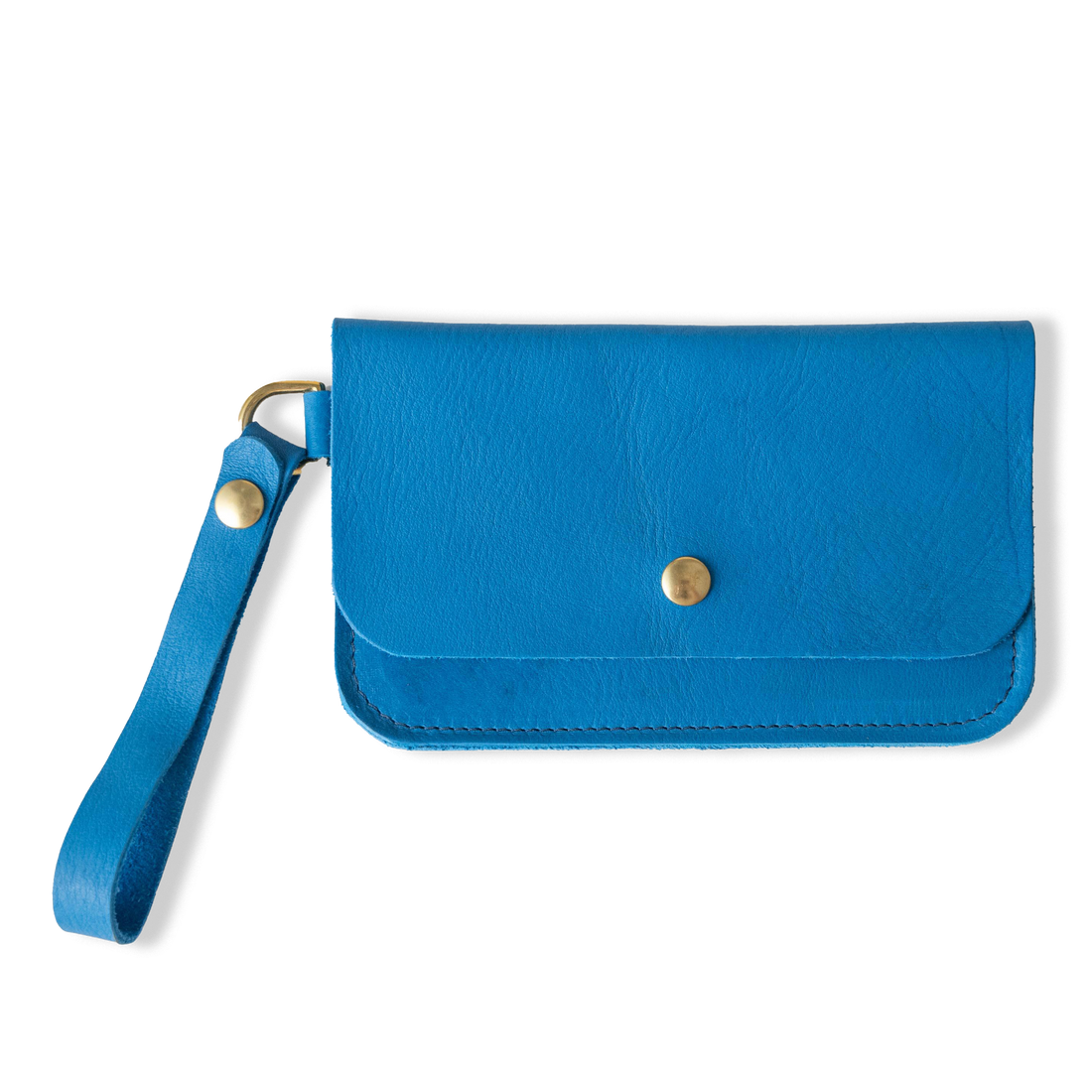 Cerulean Cypress Wristlet Clutch