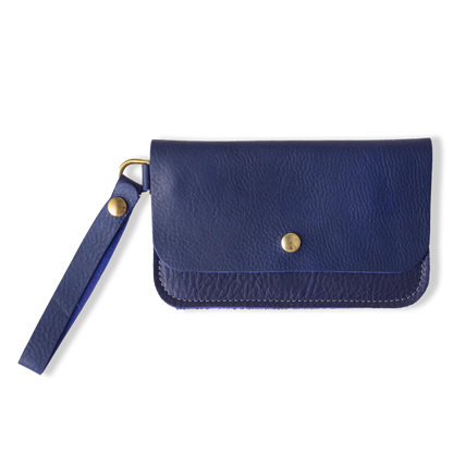 Violet Cypress Wristlet Clutch