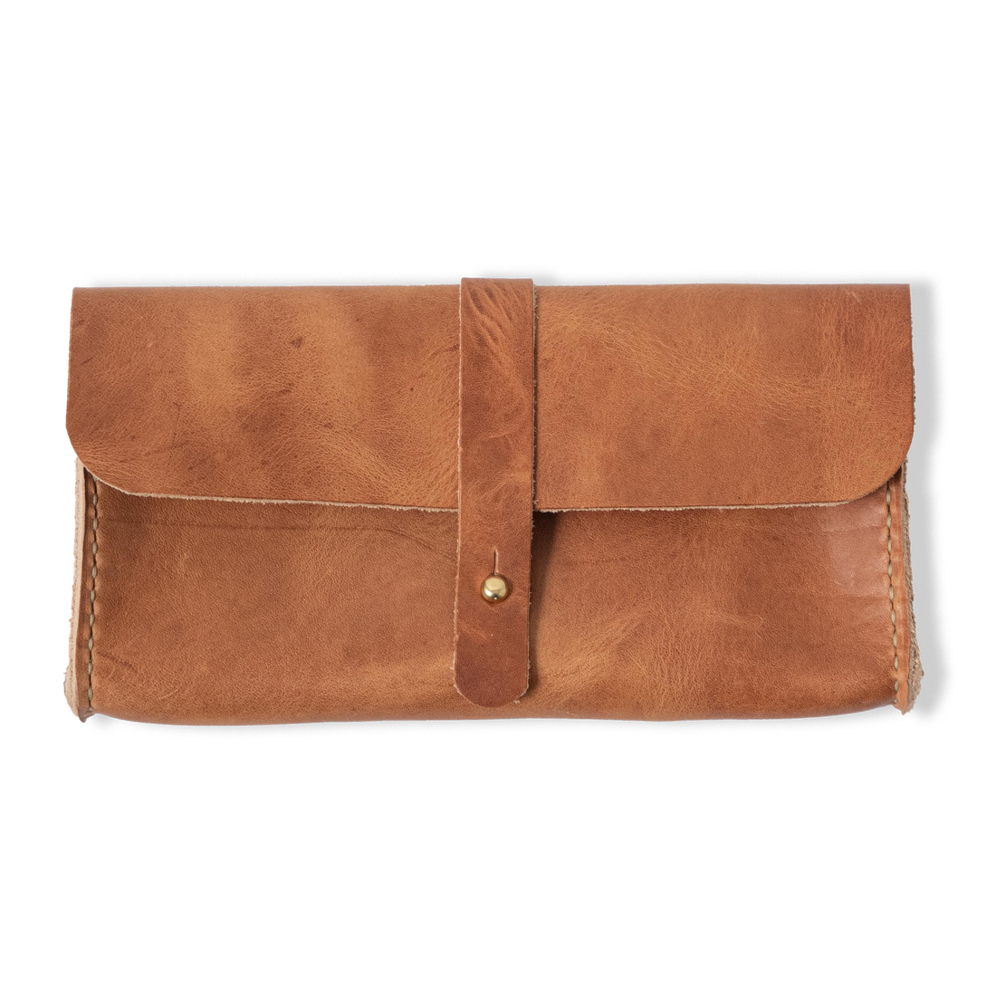 Natural Derby Clutch Wallet